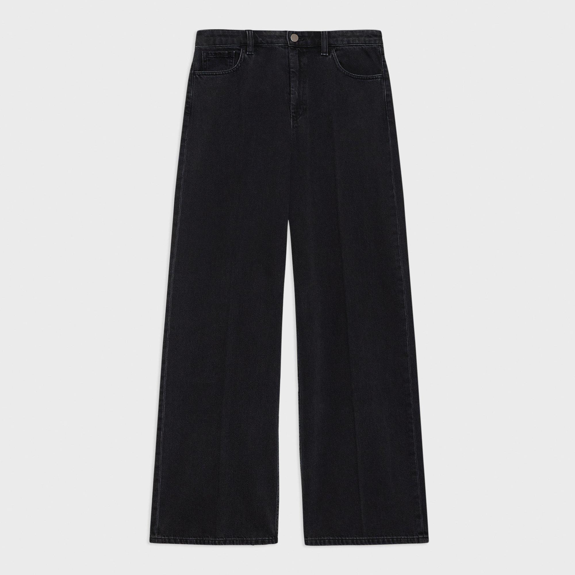 Straight-Leg 5-Pocket Pant in Denim