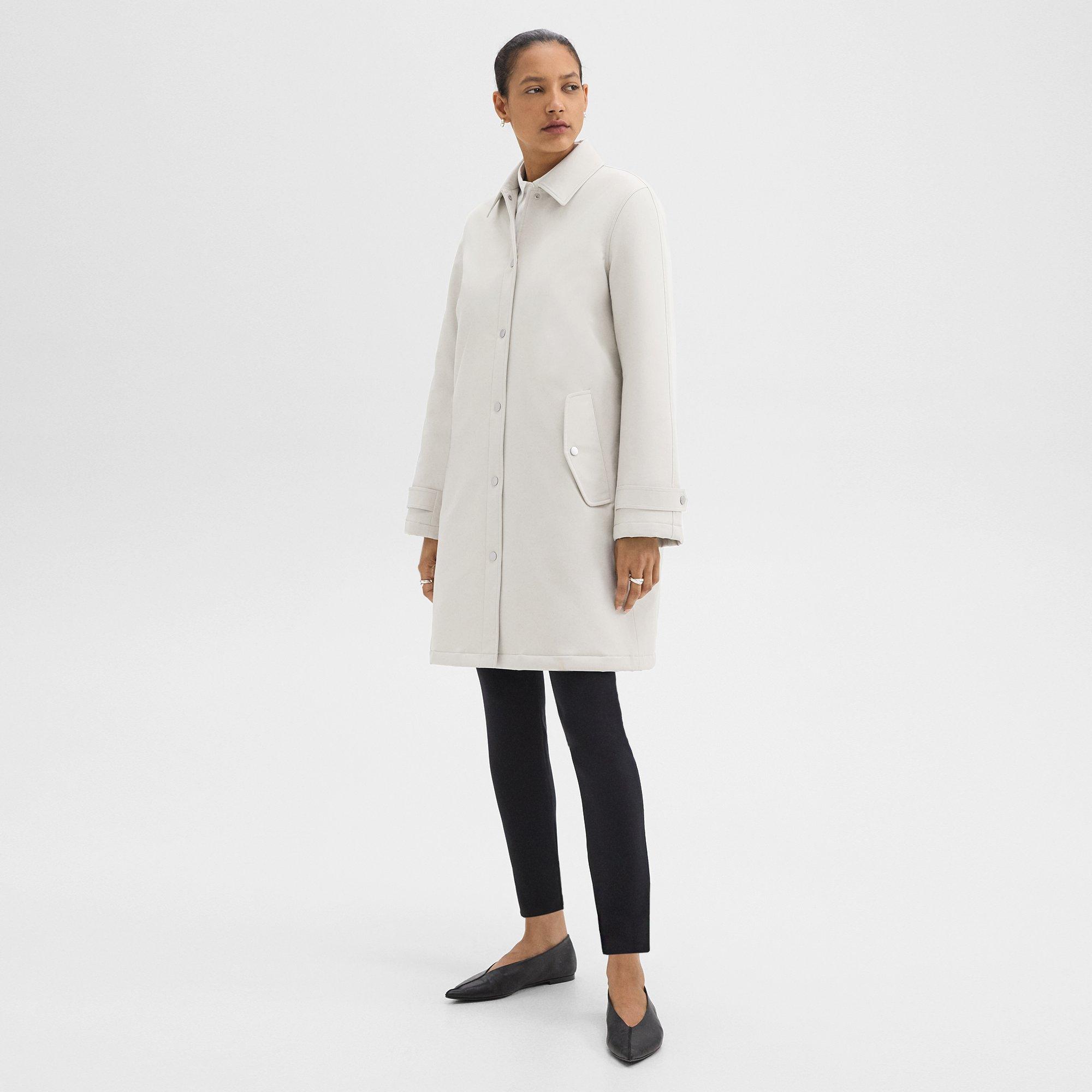 Car Coat in Cotton-Blend