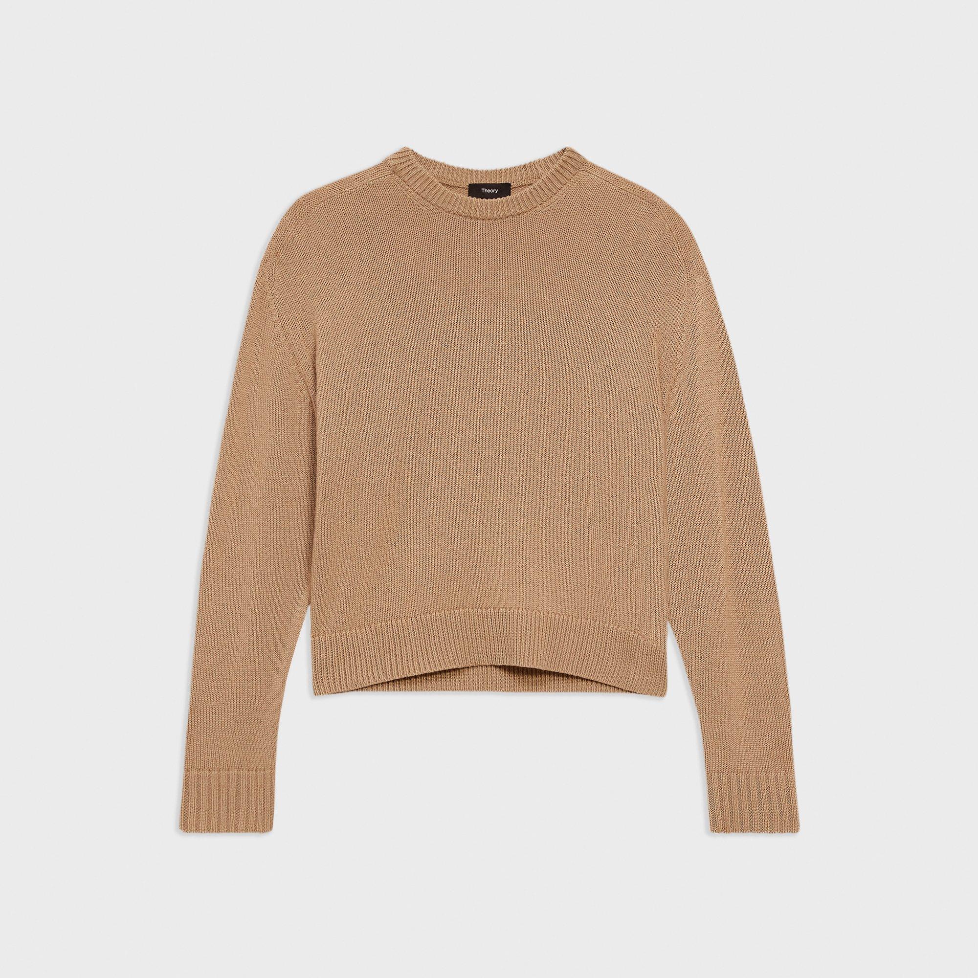 Cropped Sweater in Cashmere