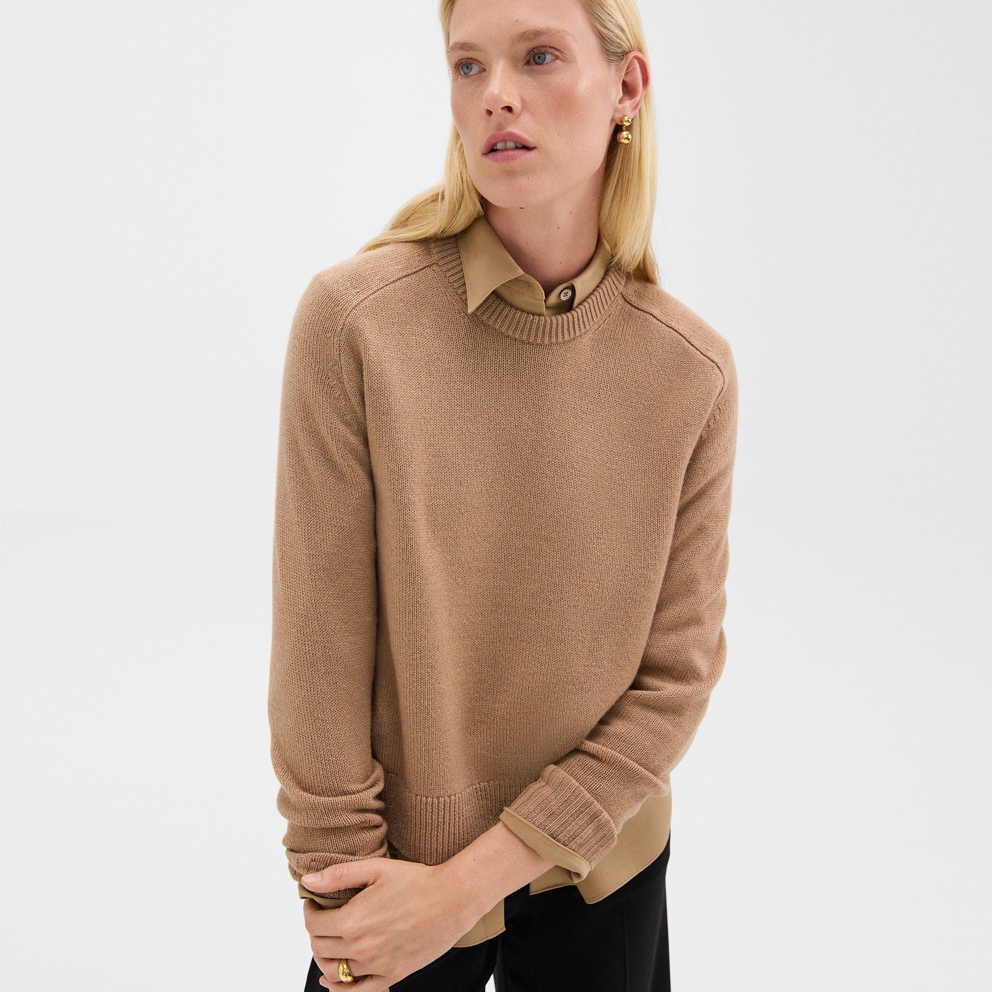 Cropped Sweater in Cashmere