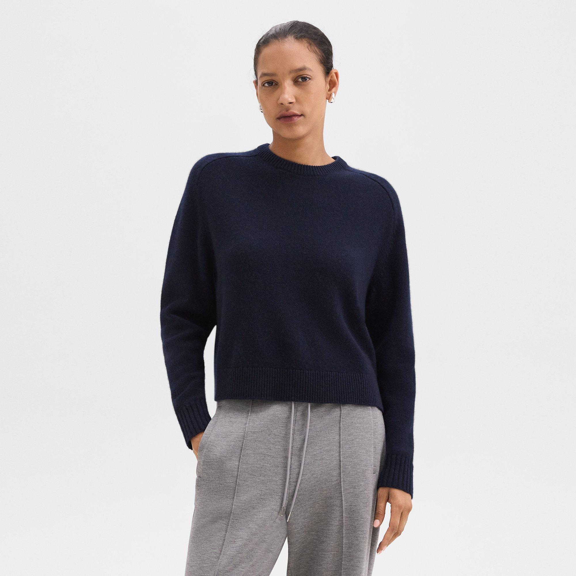 Cropped Sweater in Cashmere