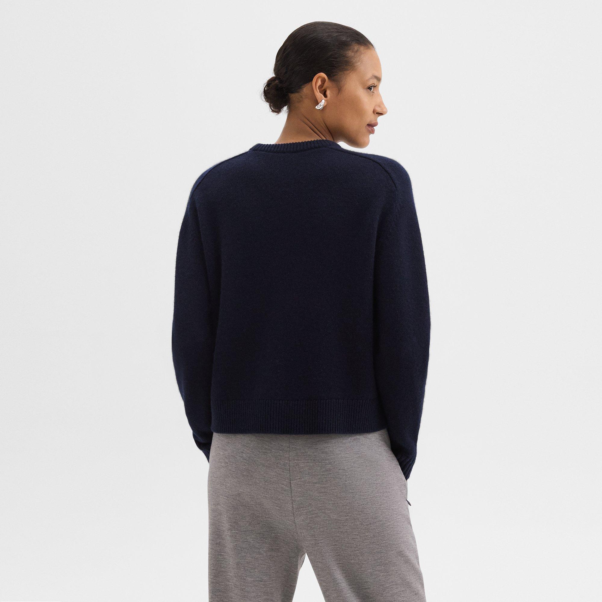 Cropped Sweater in Cashmere