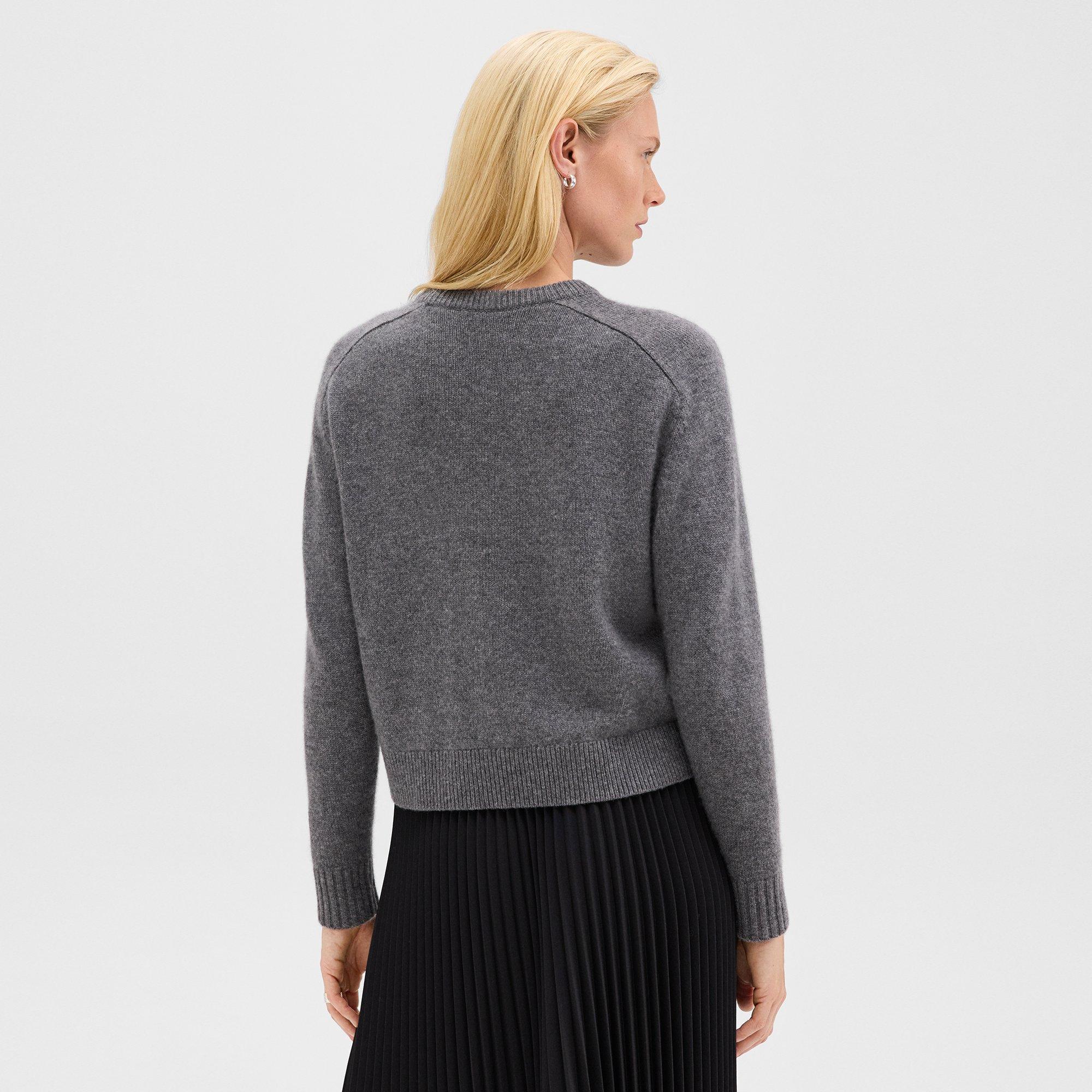 Cropped Sweater in Cashmere