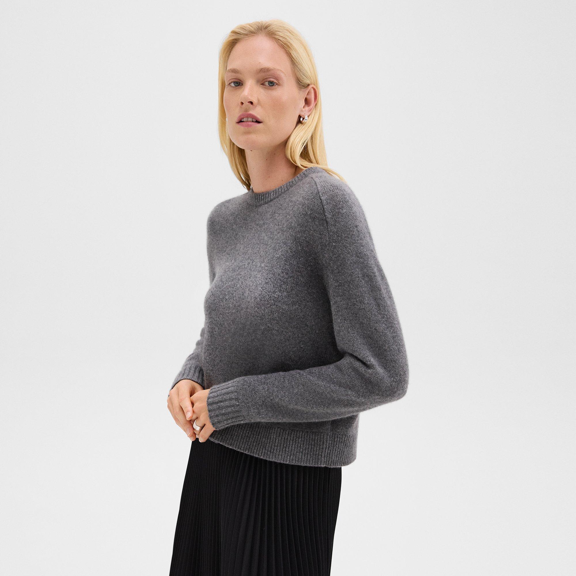 Cropped Sweater in Cashmere