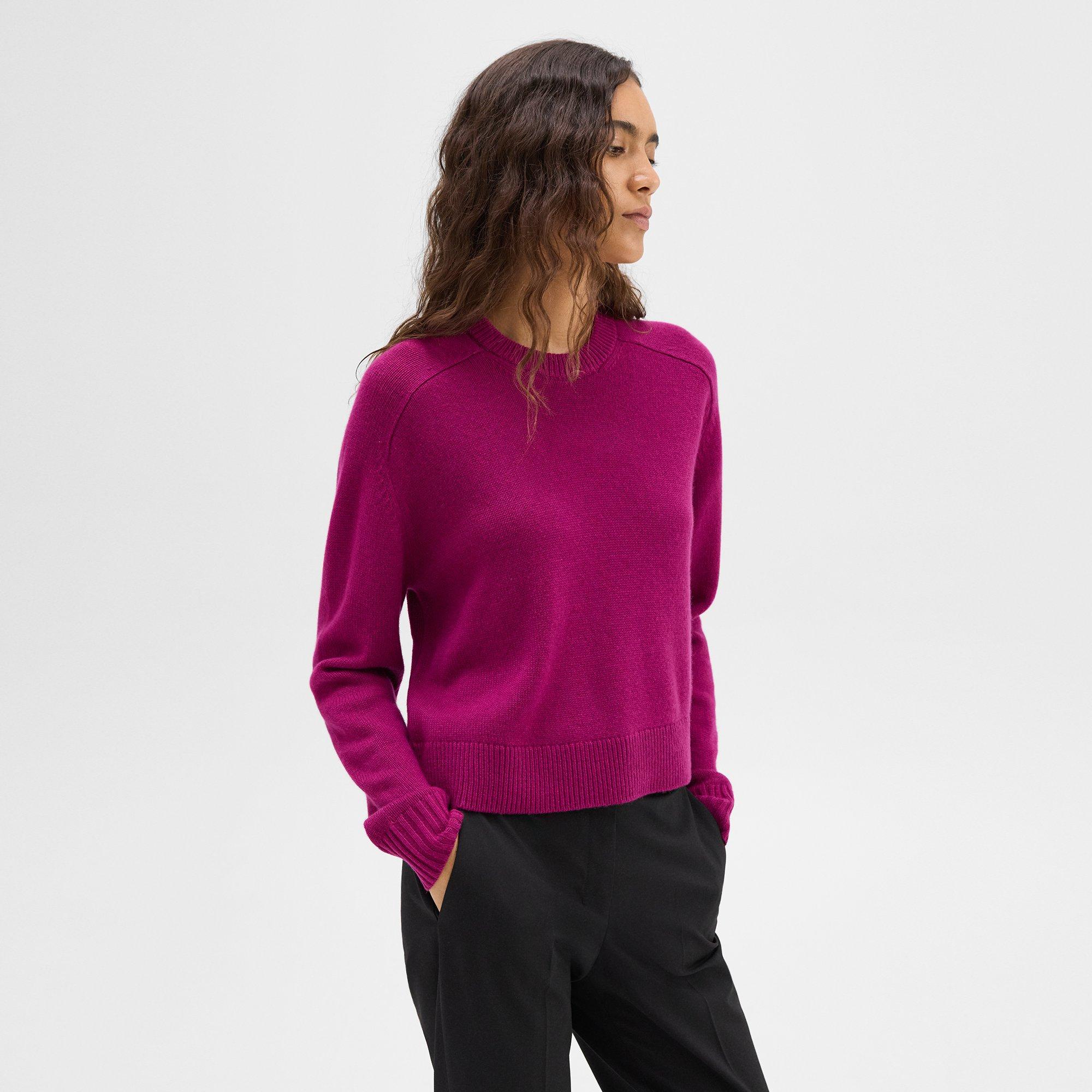 Cropped Sweater in Cashmere