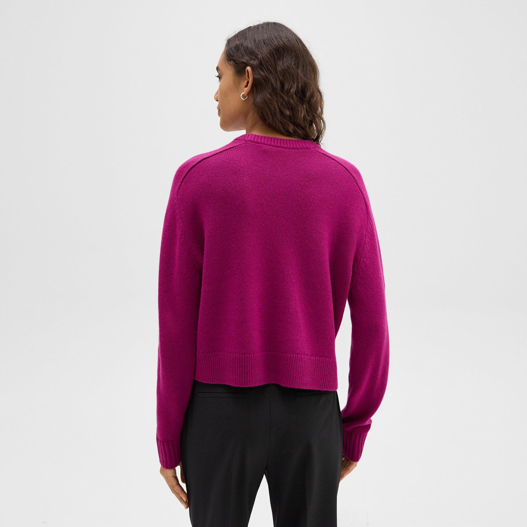 Cropped Sweater in Cashmere