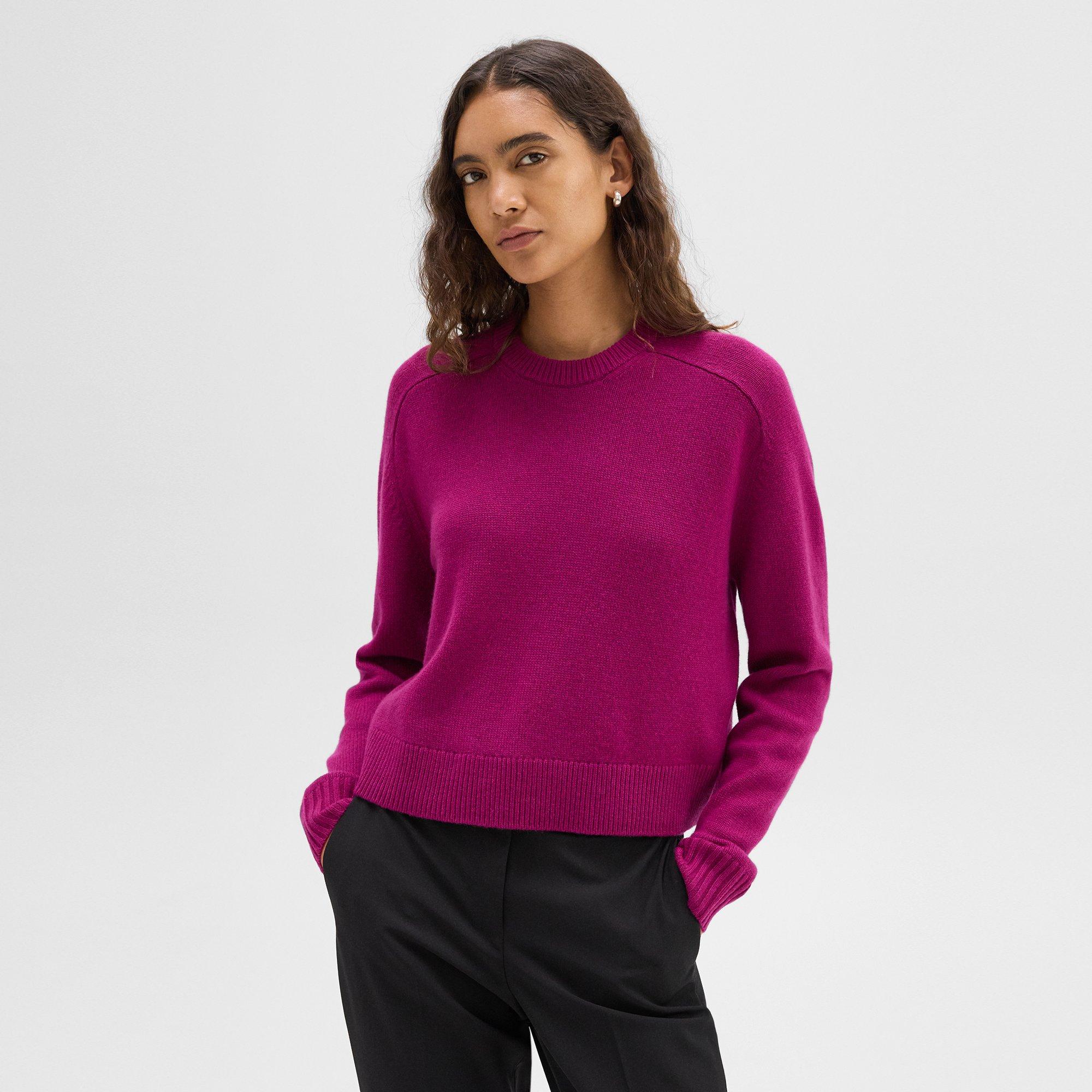 Cropped Sweater in Cashmere