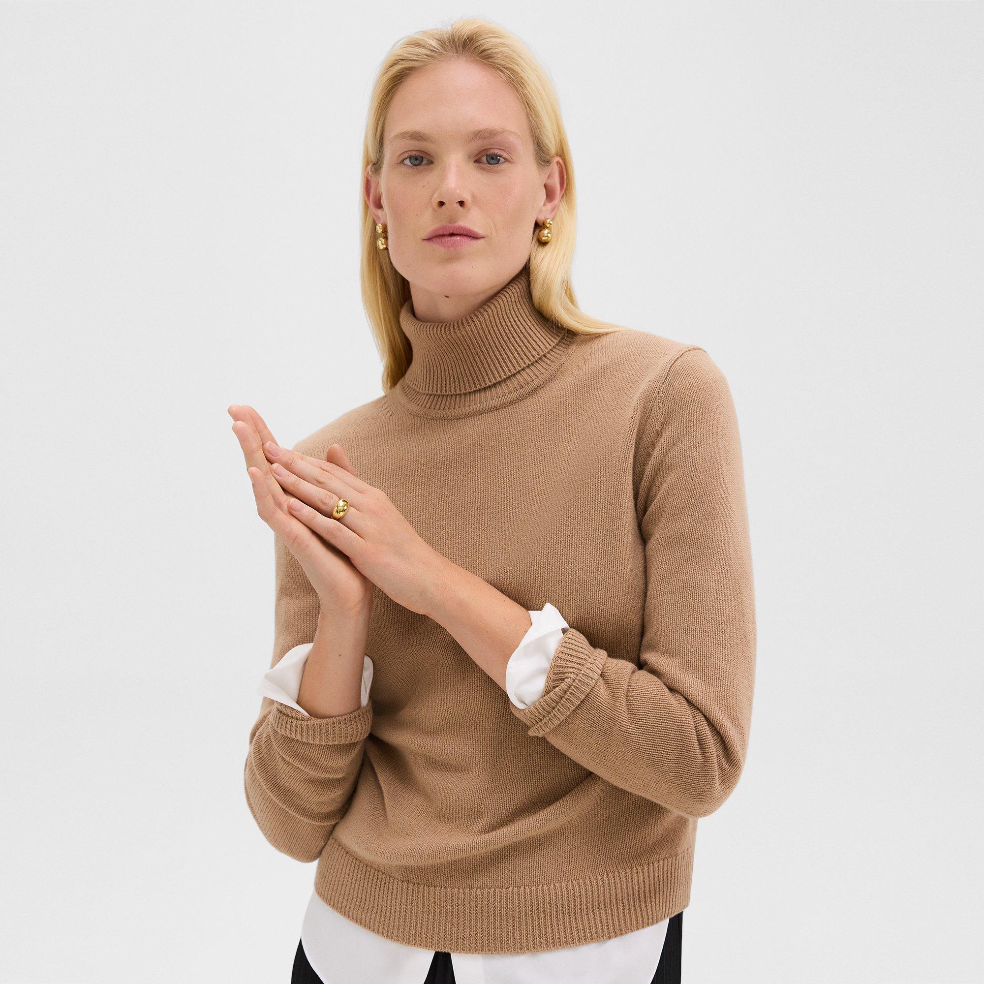 Turtleneck Sweater in Cashmere