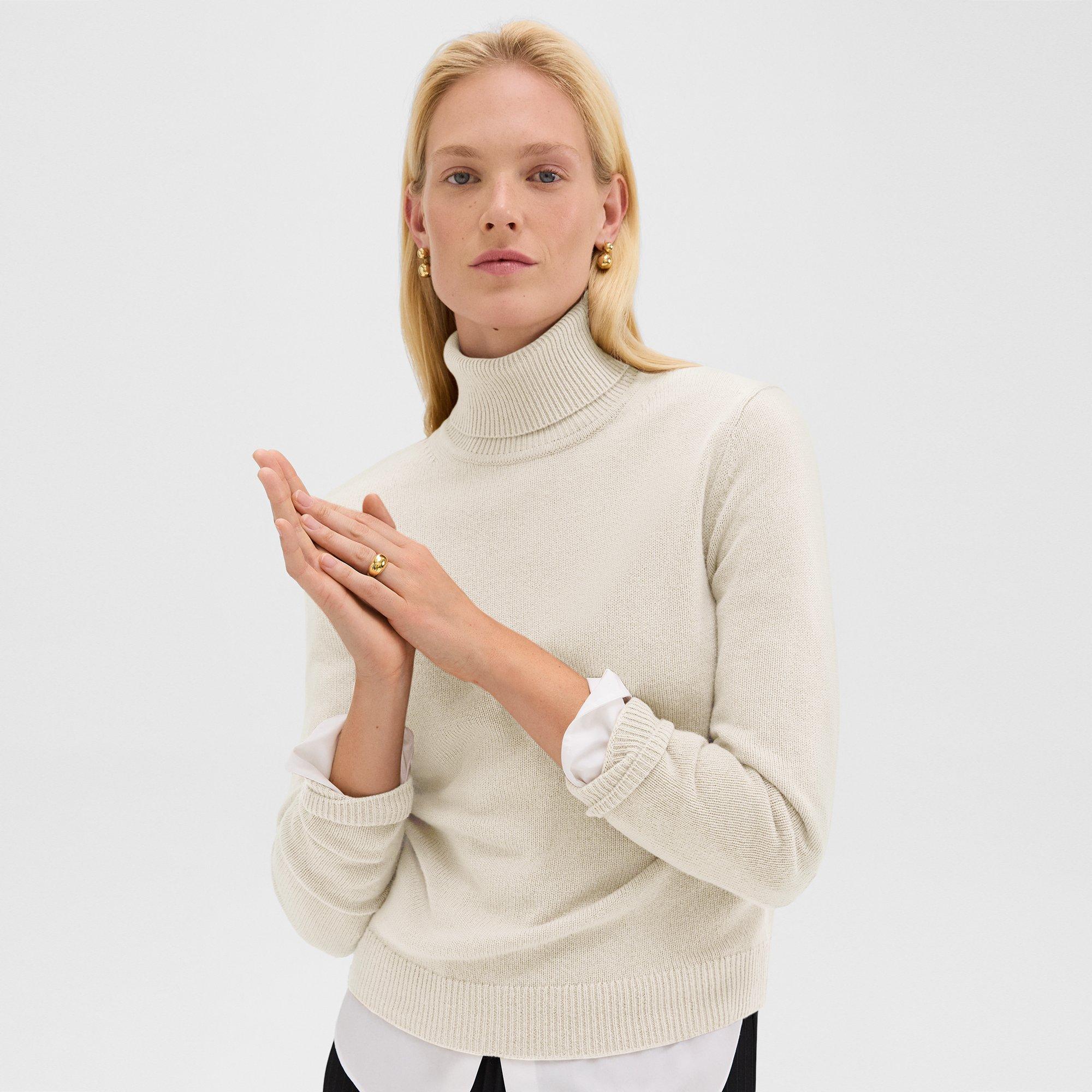 Turtleneck Sweater in Cashmere