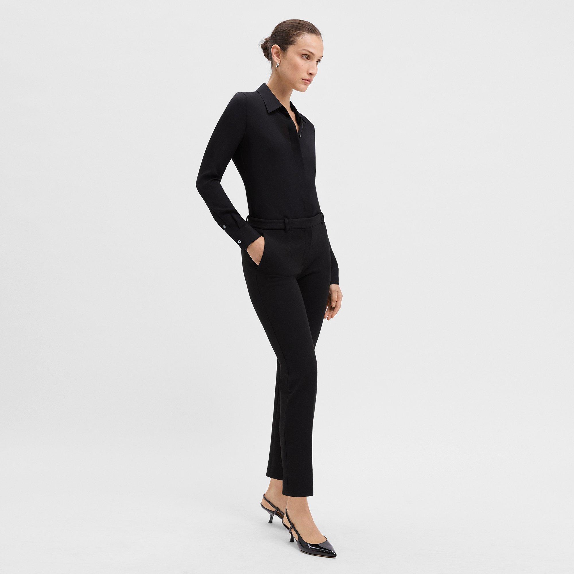 Treeca Pant in Double-Knit Jersey