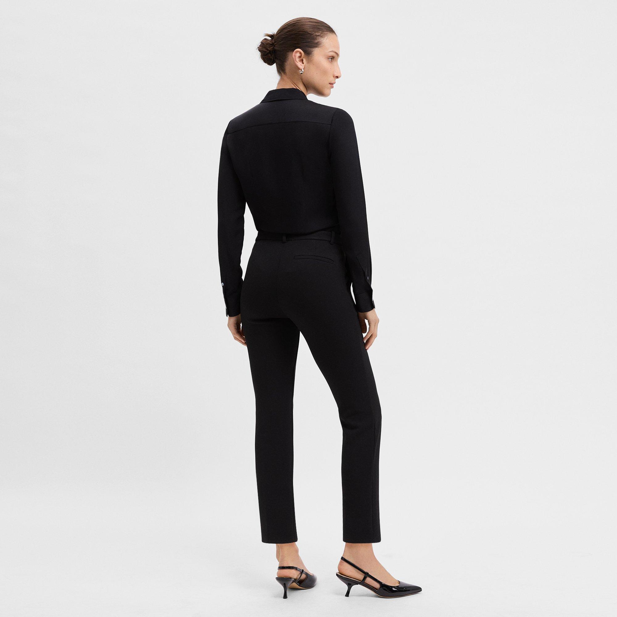 Treeca Pant in Double-Knit Jersey