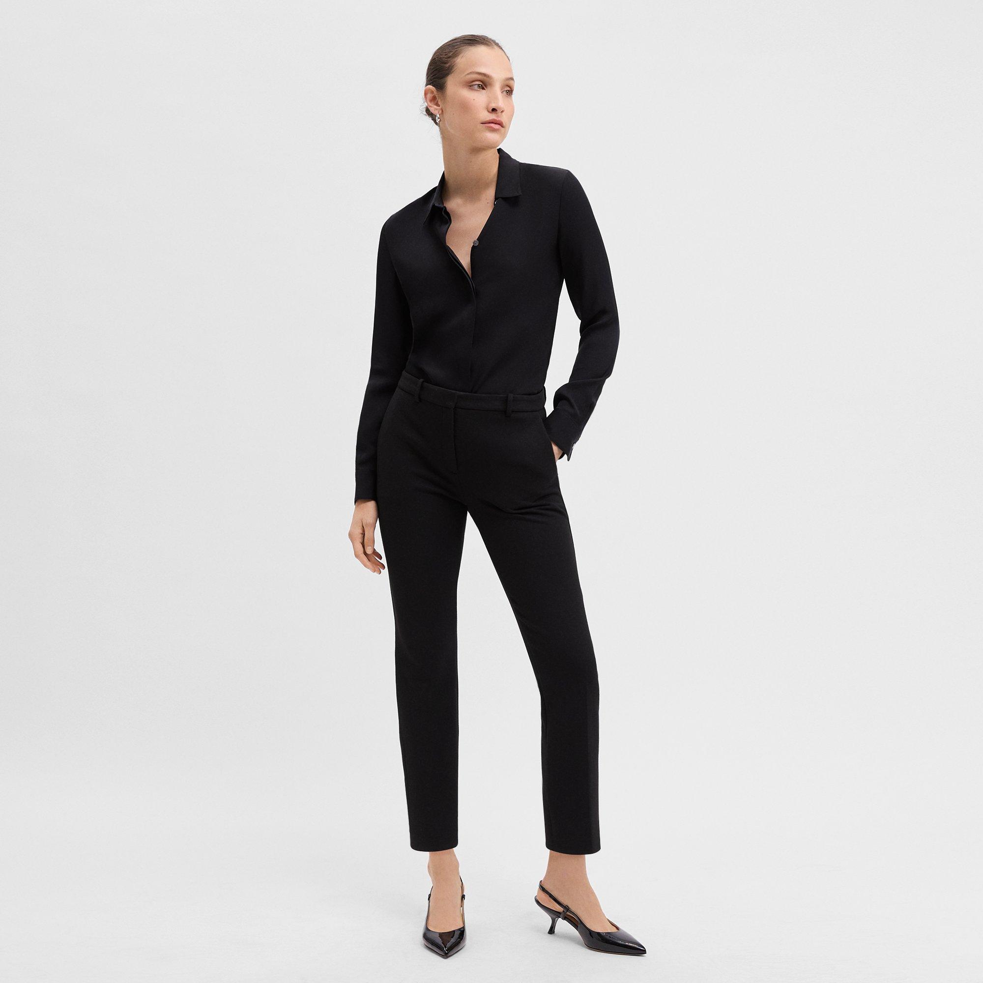 Treeca Pant in Double-Knit Jersey
