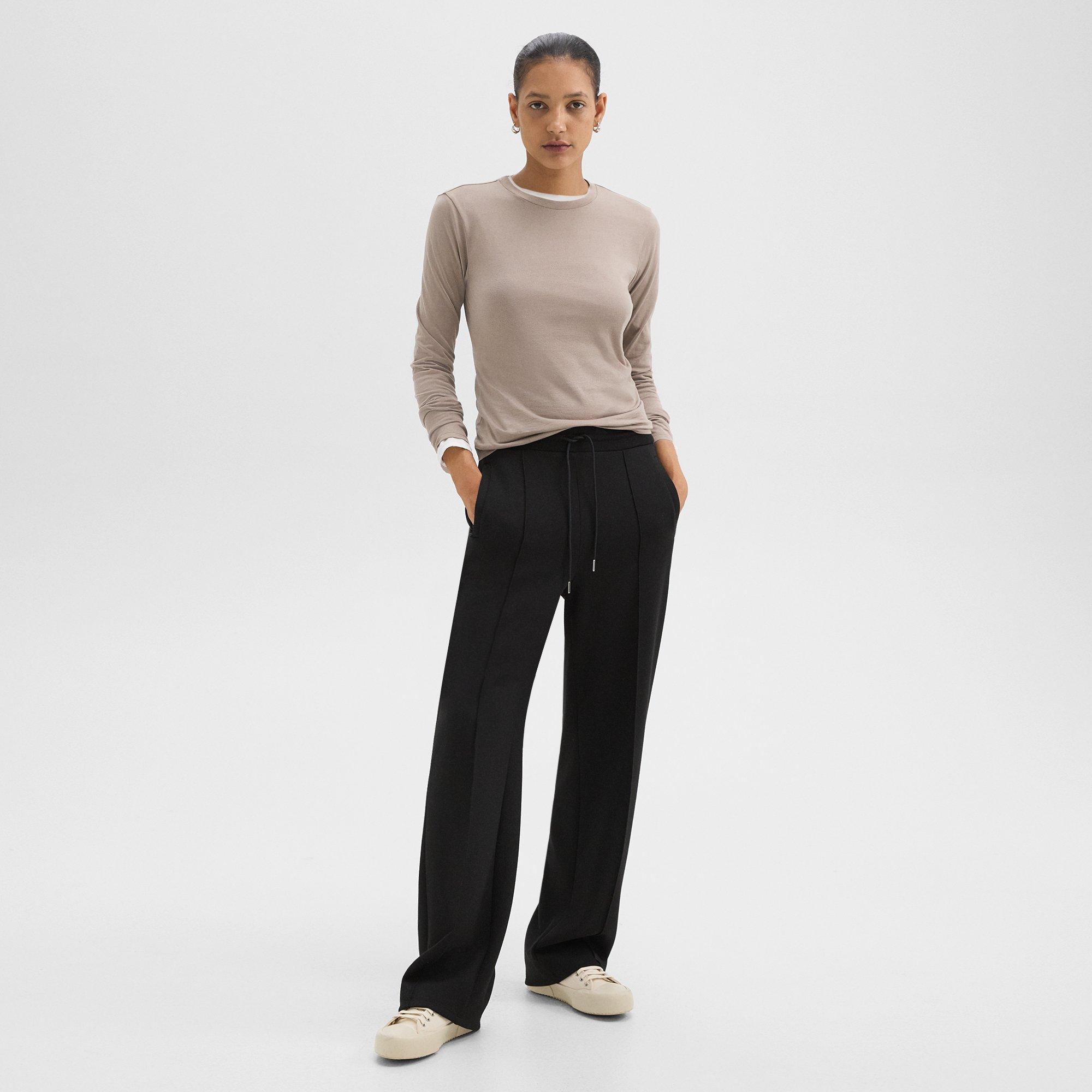 Track Pant in Double-Knit Jersey