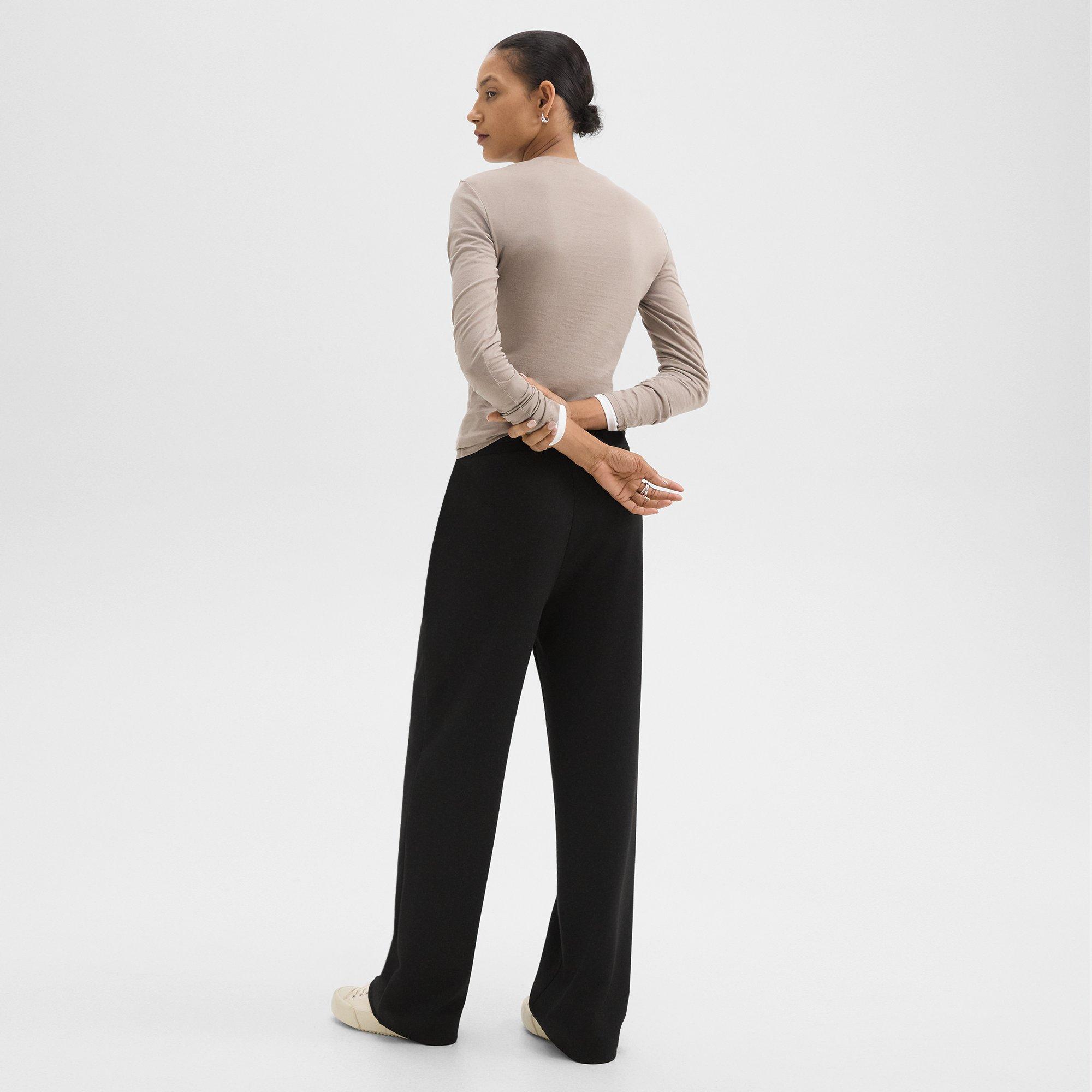 Track Pant in Double-Knit Jersey