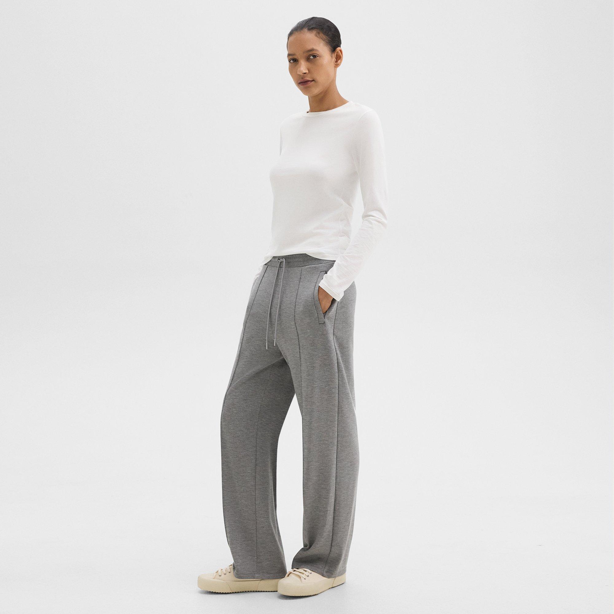 Track Pant in Double-Knit Jersey