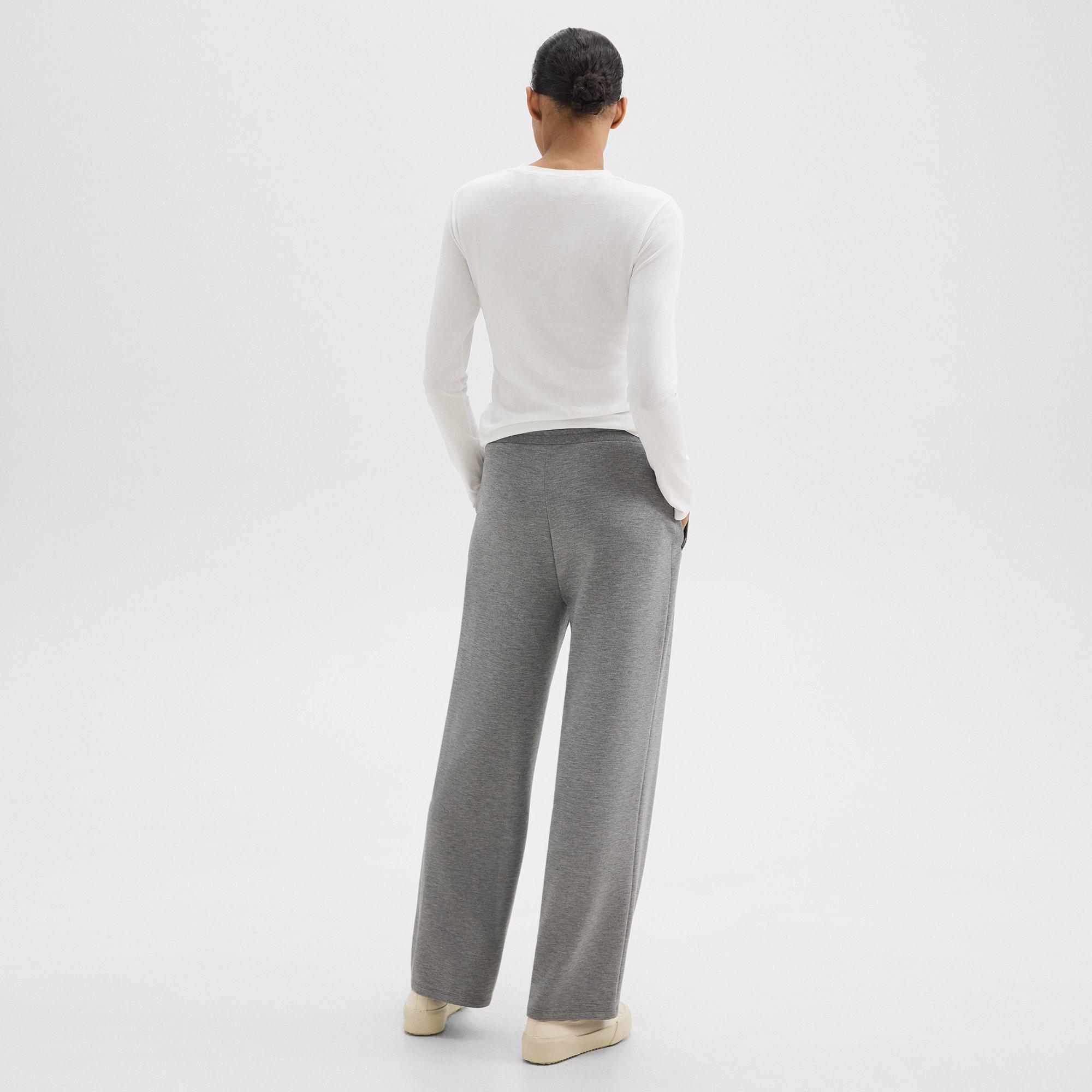 Track Pant in Double-Knit Jersey