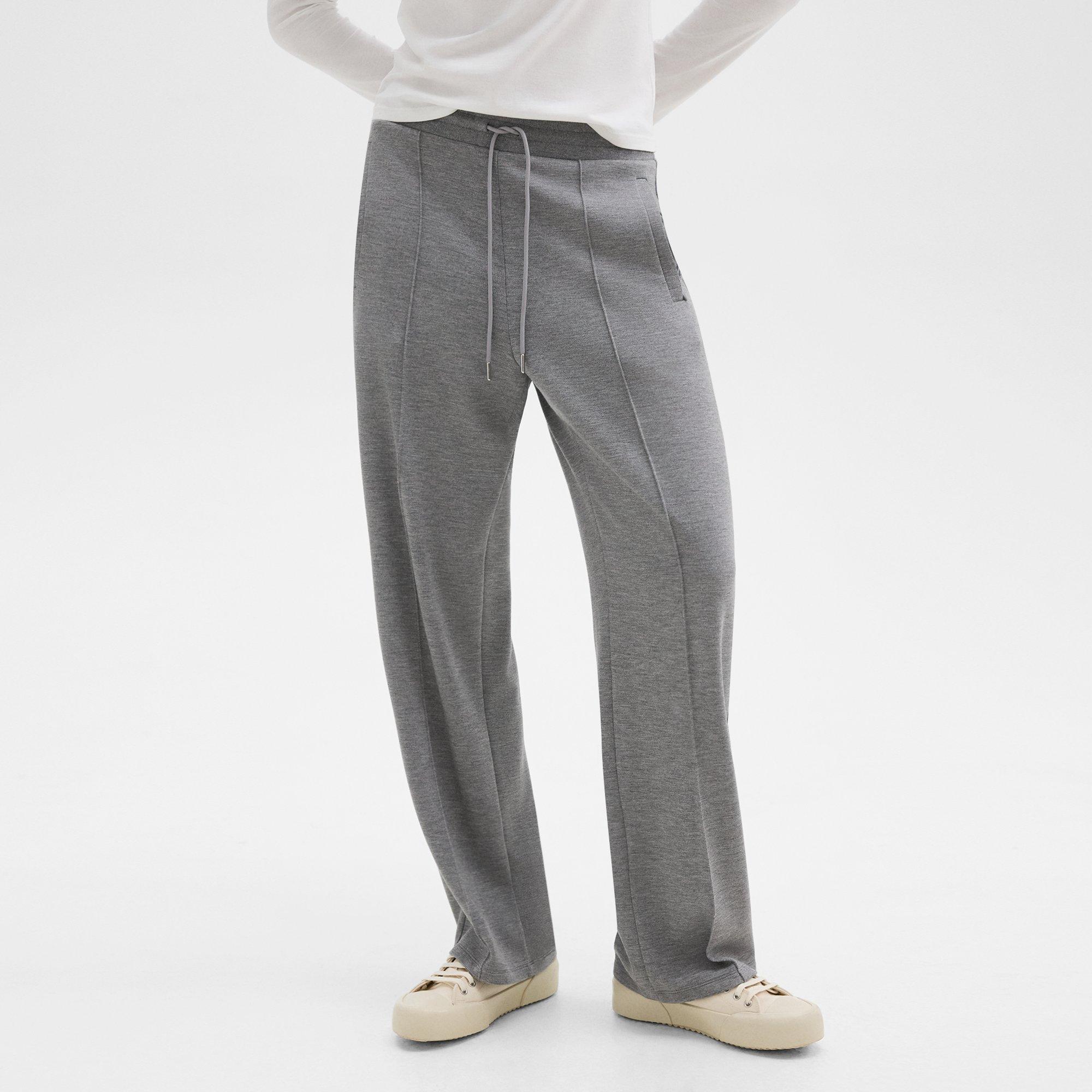 Track Pant in Double-Knit Jersey