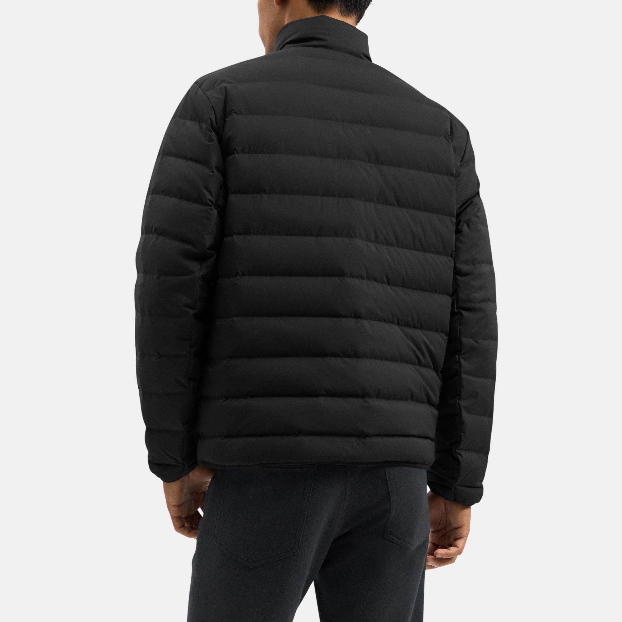 Quilted Jacket in Stretch Poly
