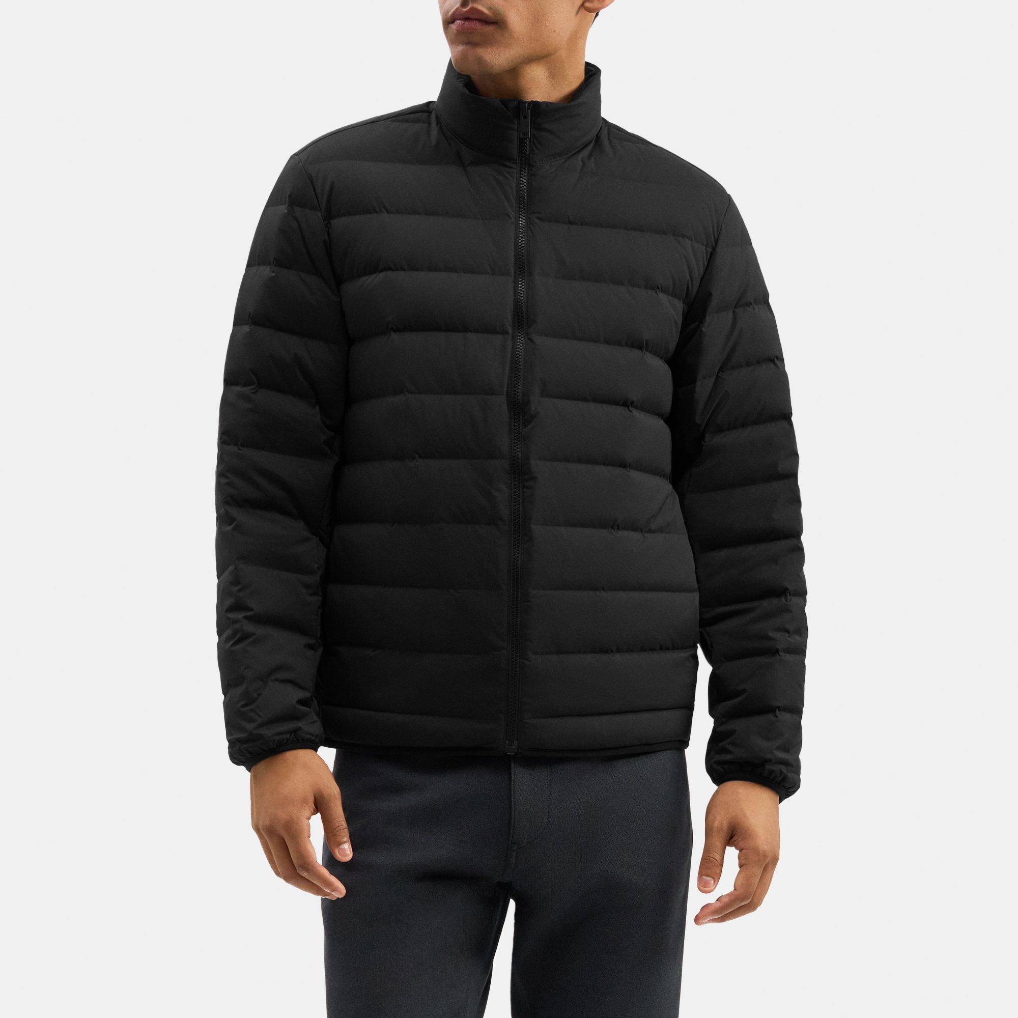 Quilted Jacket in Stretch Poly