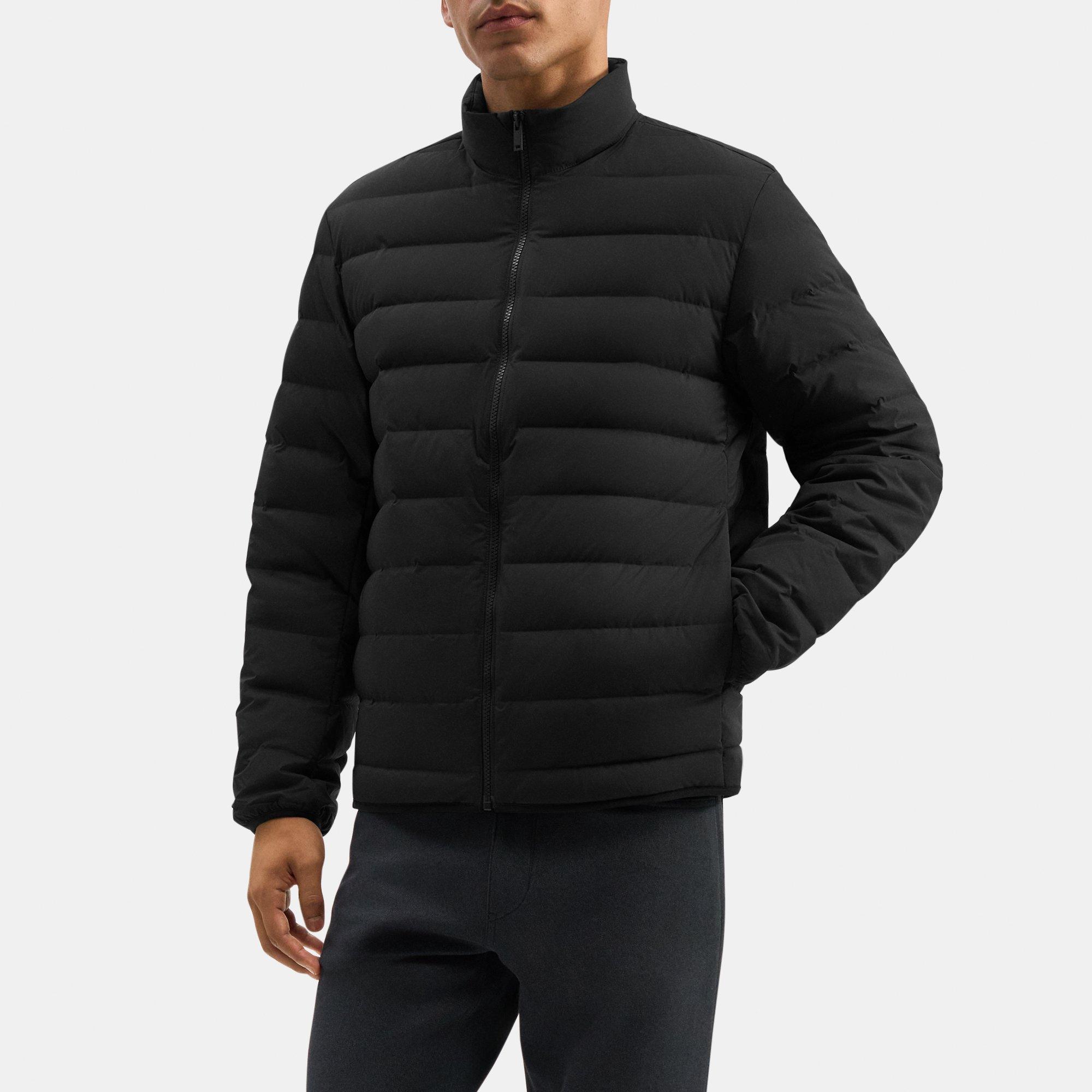 Quilted Jacket in Stretch Poly