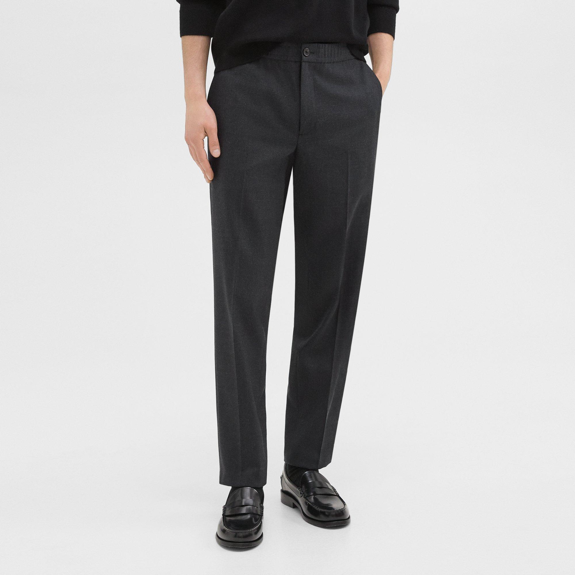 Larin Drawstring Pant in Stretch Flannel