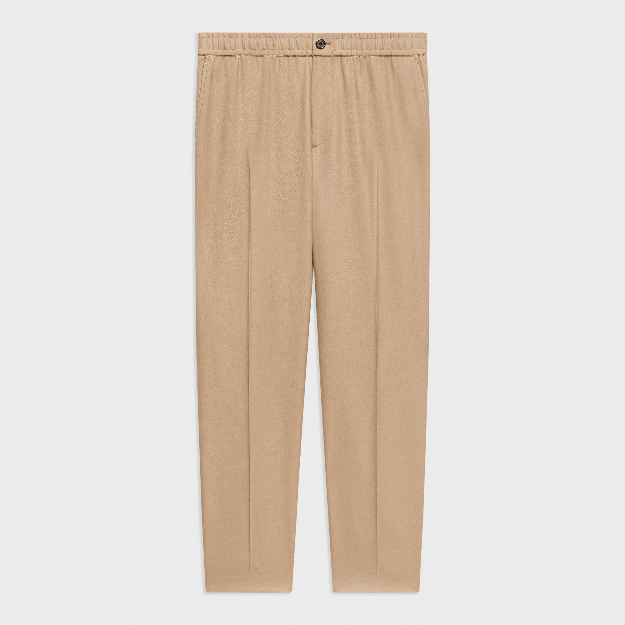 Larin Drawstring Pant in Stretch Flannel