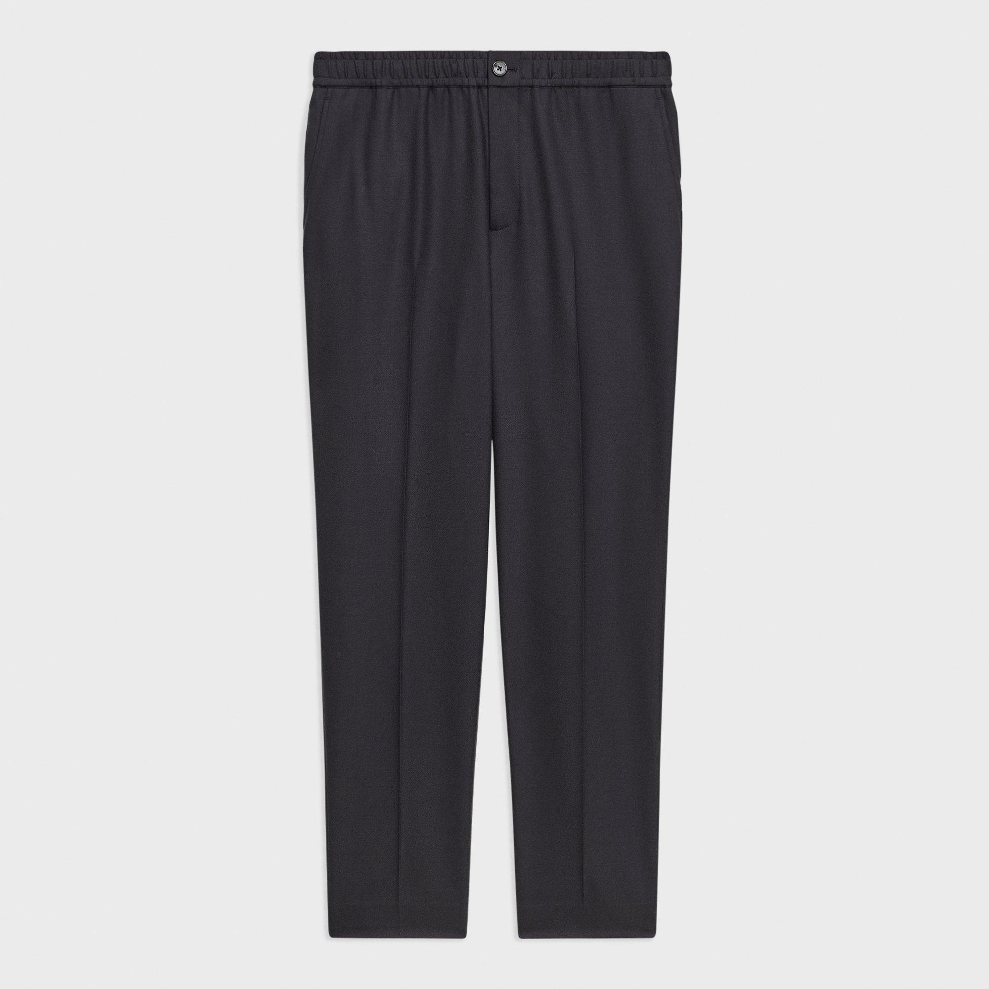 Larin Drawstring Pant in Stretch Flannel