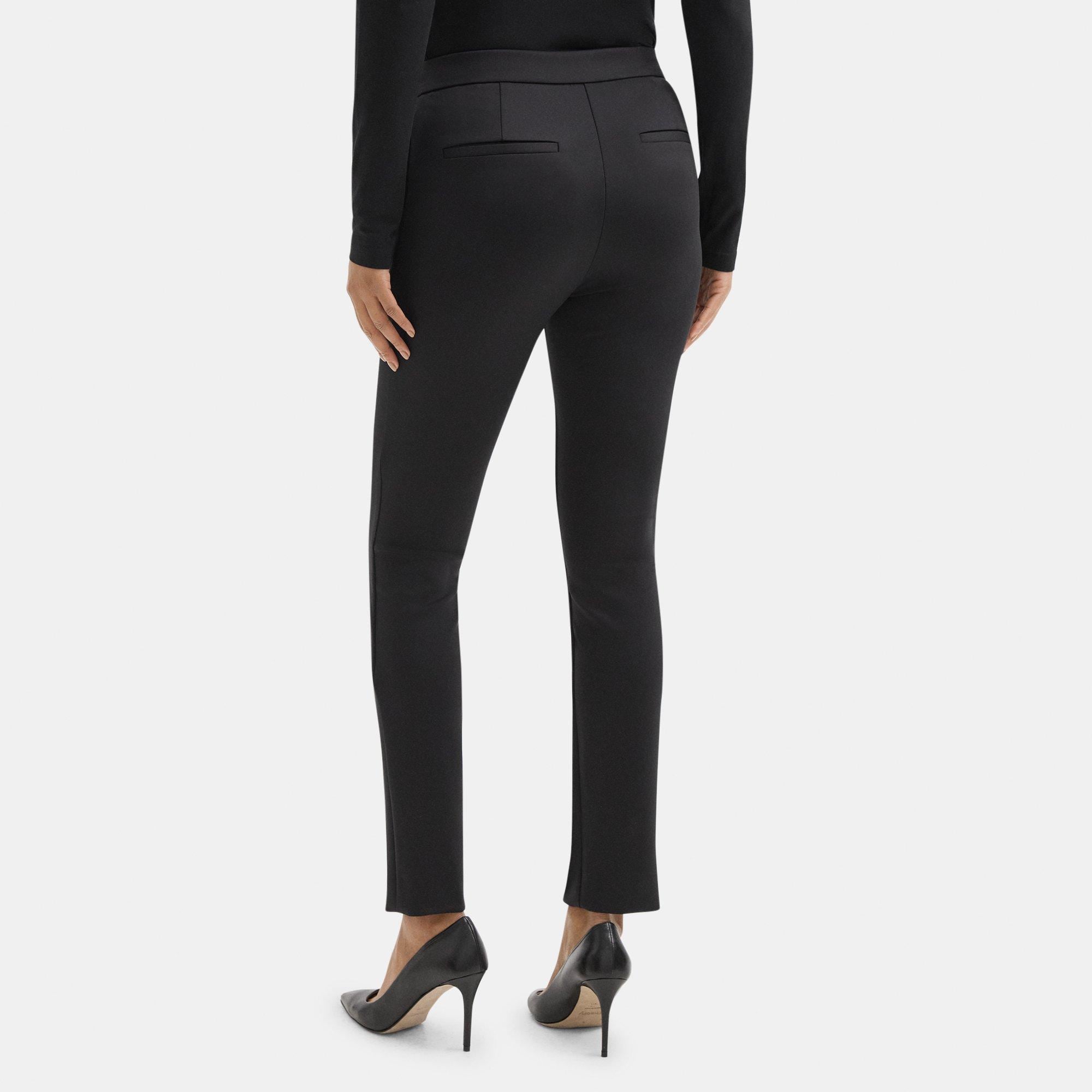 Slim Slit Pant in Tech Knit