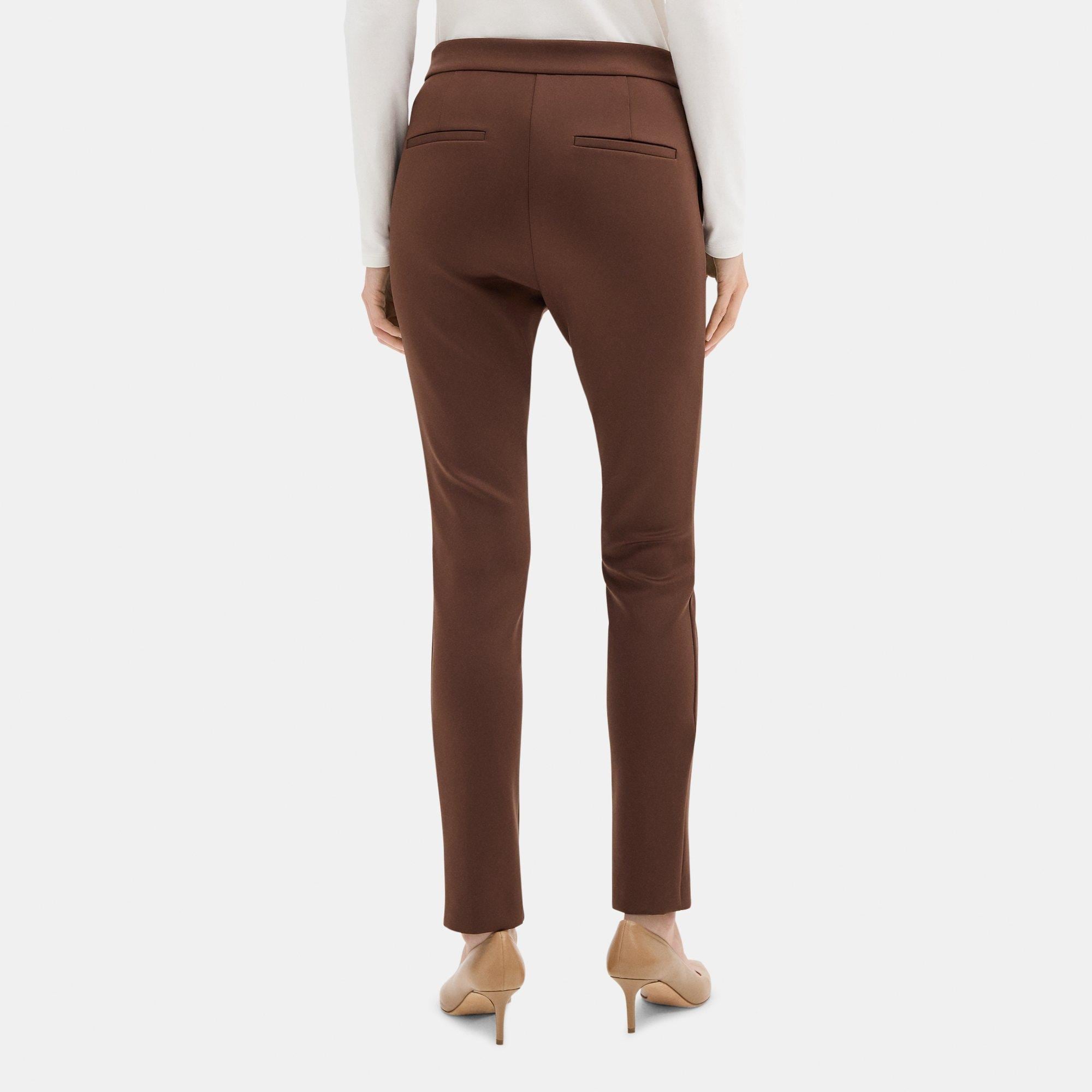 Slim Slit Pant in Tech Knit
