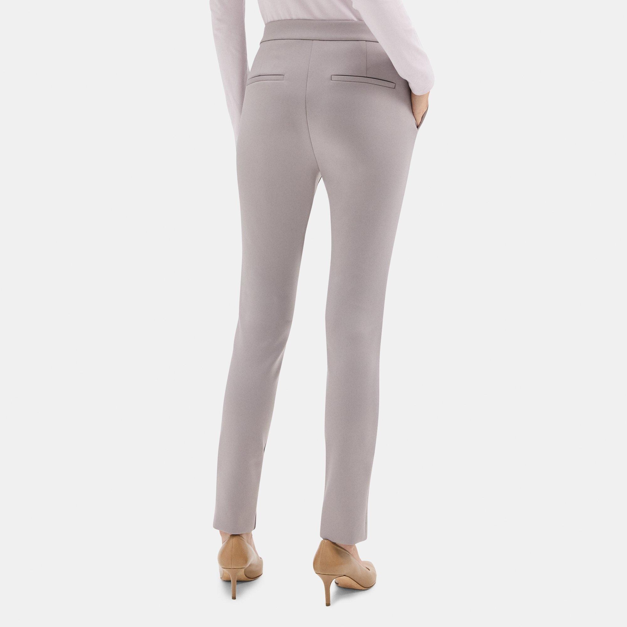 Slim Slit Pant in Tech Knit