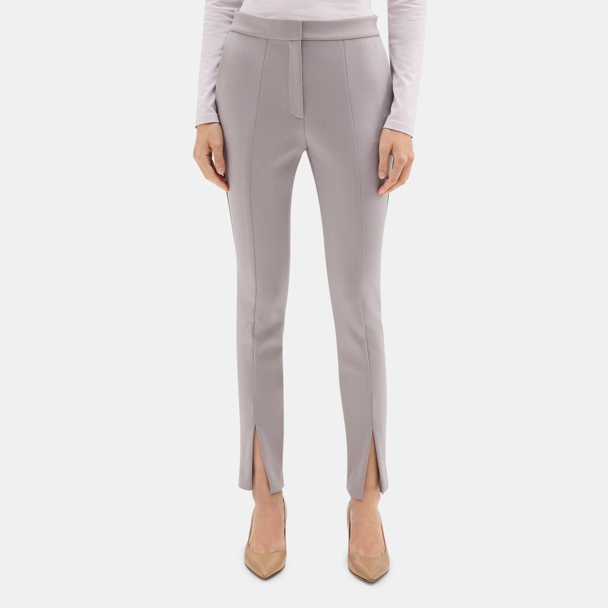 Slim Slit Pant in Tech Knit