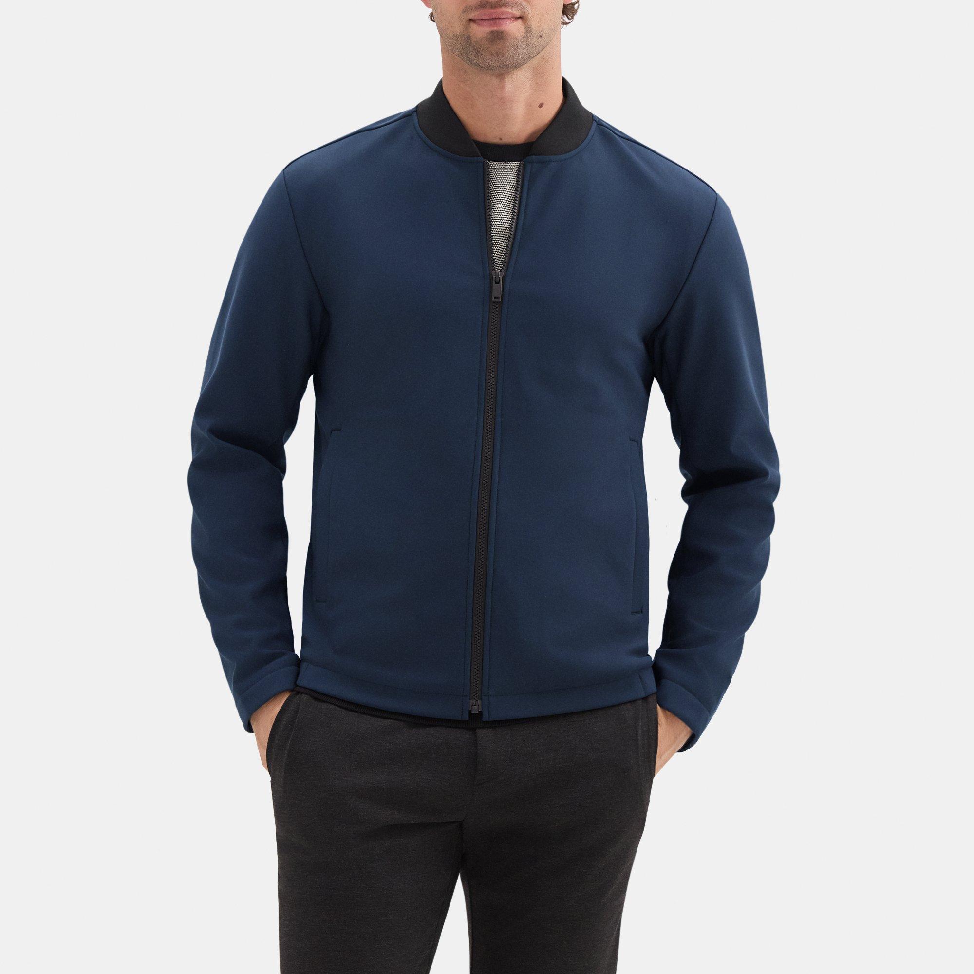 Bomber Jacket in Technical Fleece