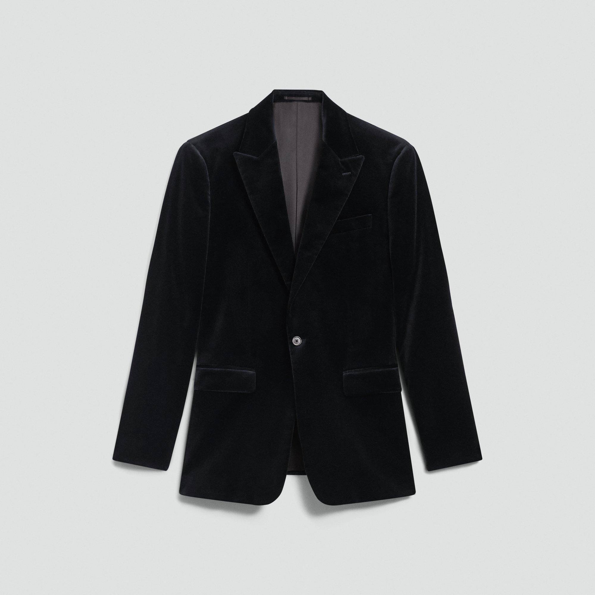 Chambers Blazer in Stretch Velvet
