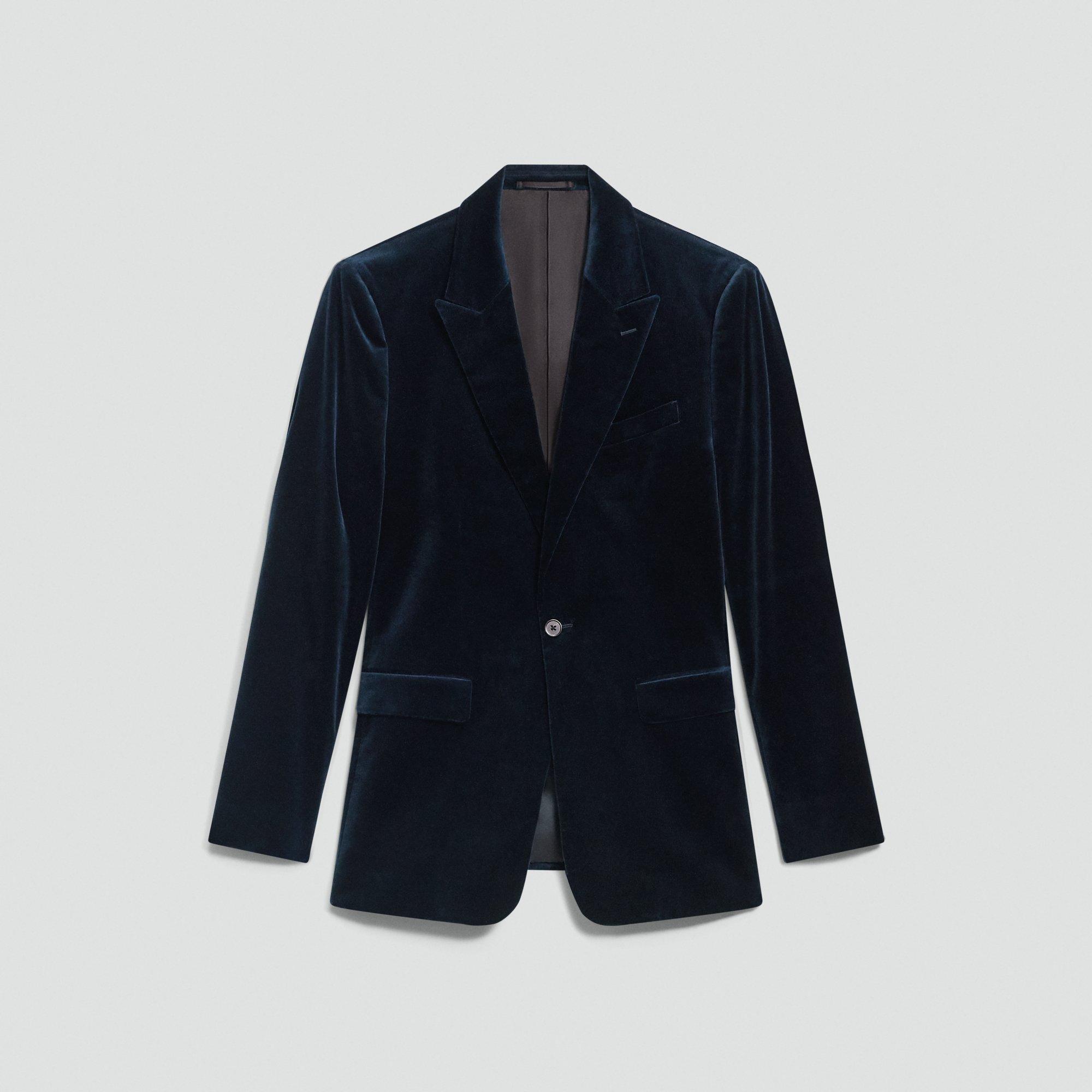 Chambers Blazer in Stretch Velvet