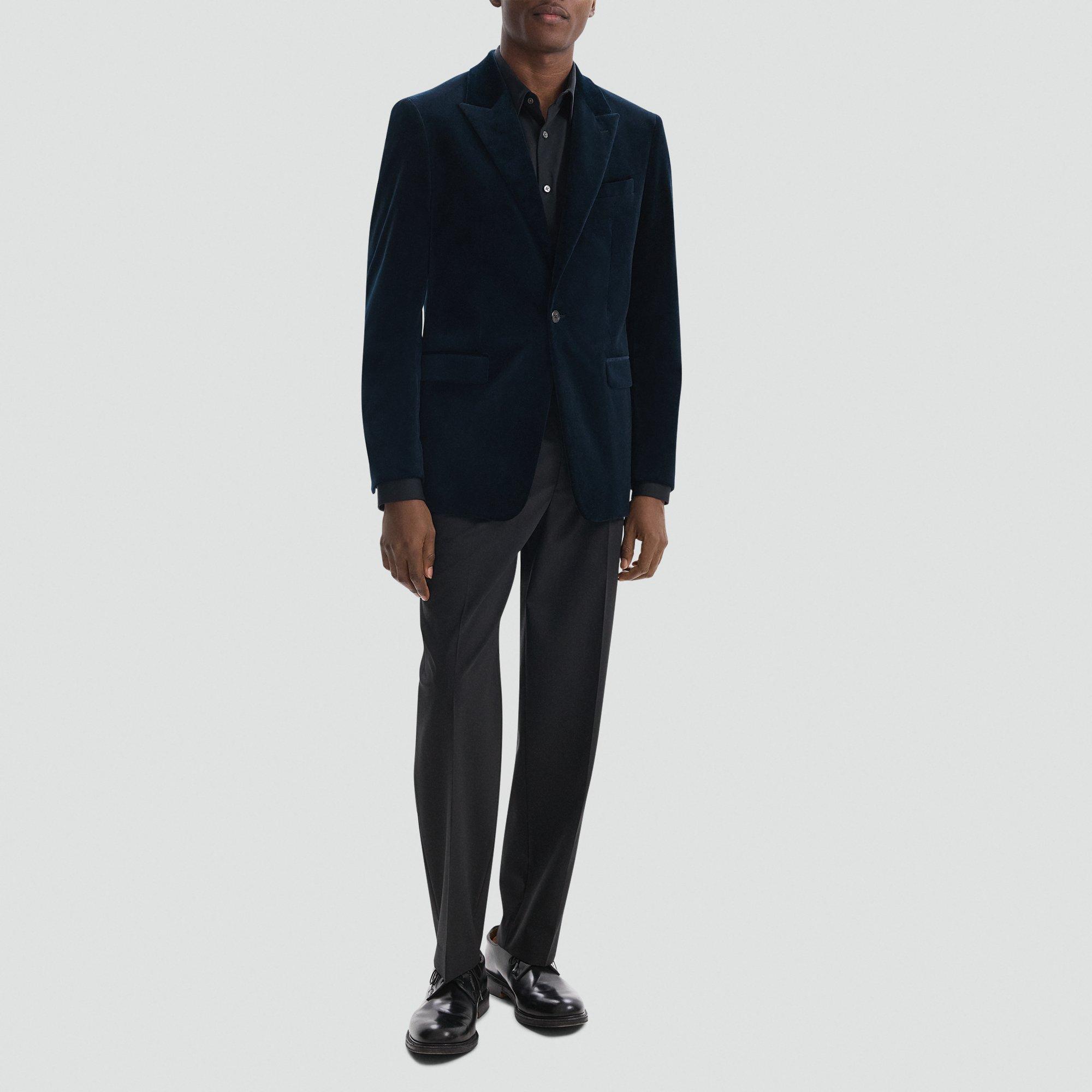 Chambers Blazer in Stretch Velvet