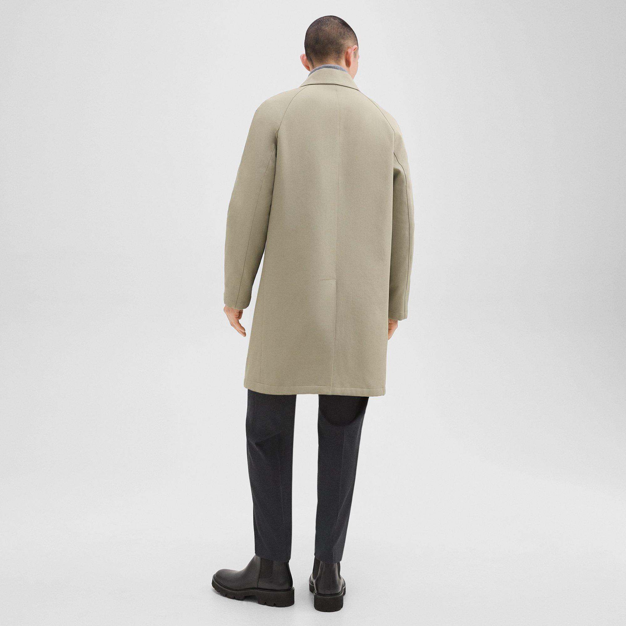 Overcoat in Cotton Twill