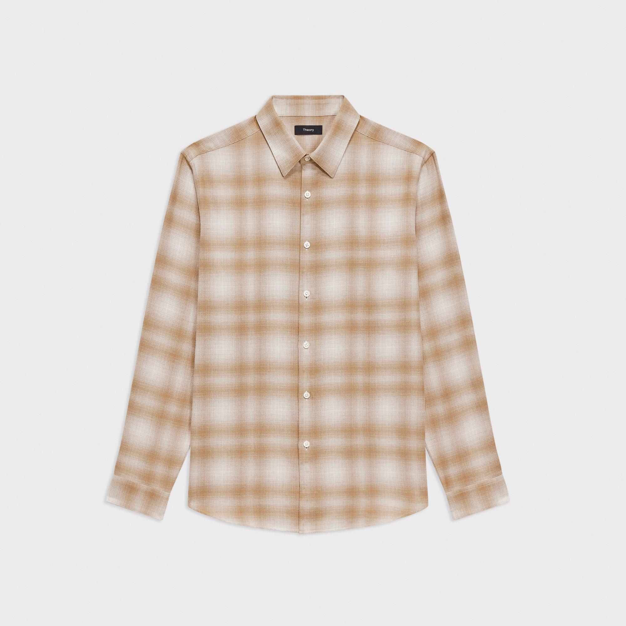 Irving Shirt in Plaid Cotton Flannel