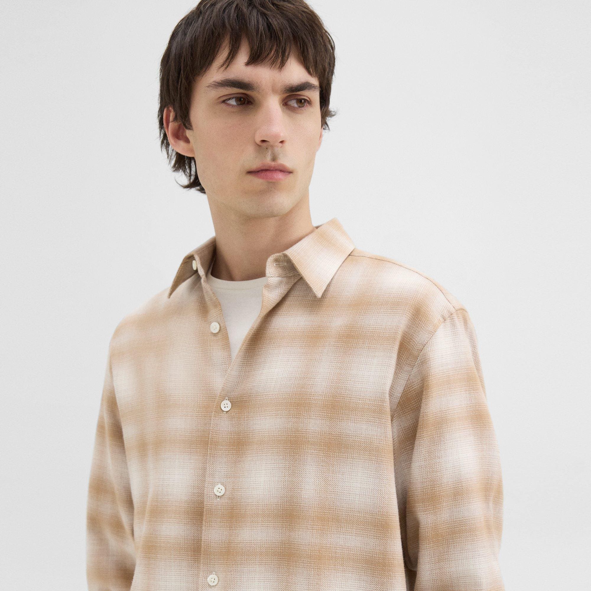 Irving Shirt in Plaid Cotton Flannel