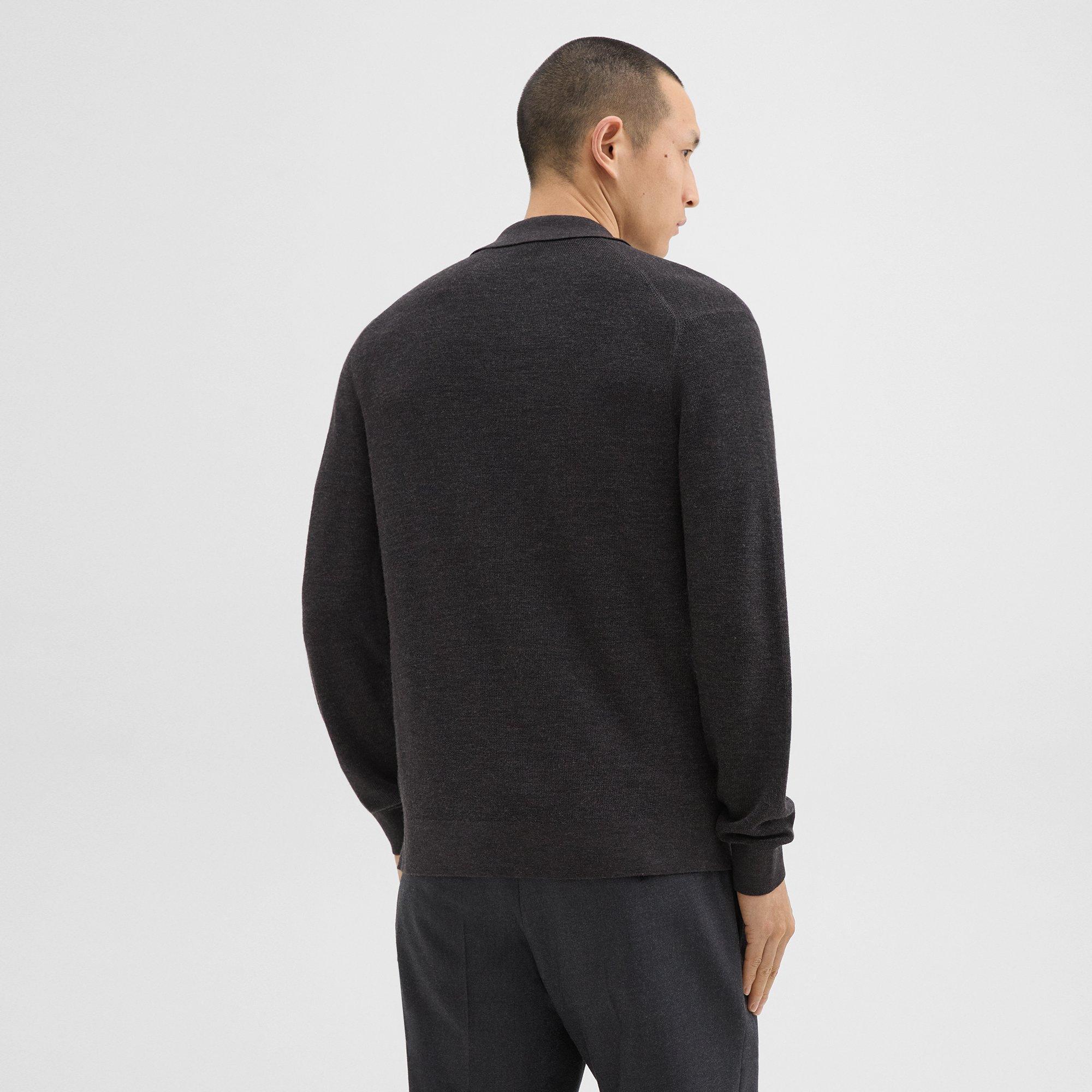 Johnny Collar Sweater in Merino Wool