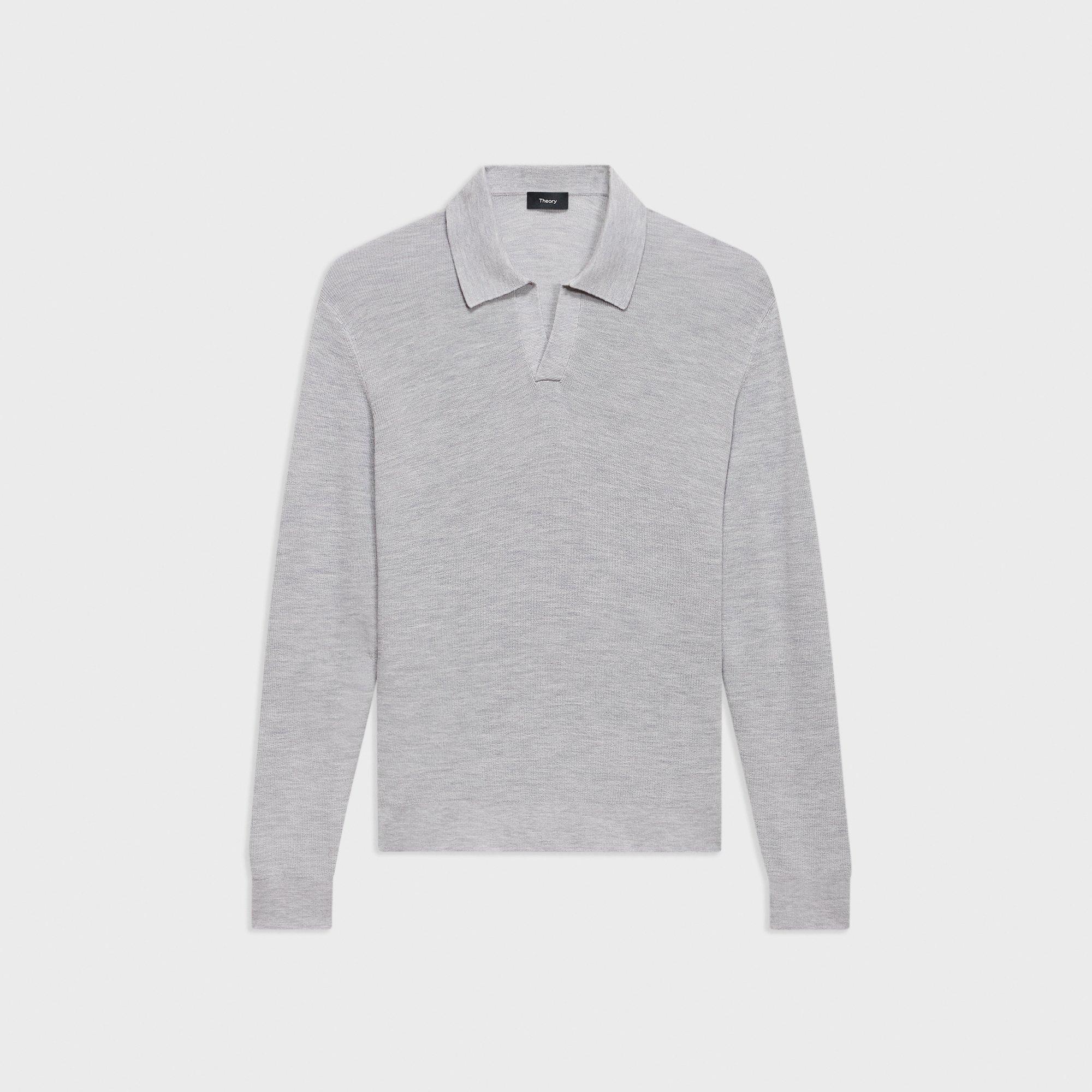 Johnny Collar Sweater in Merino Wool