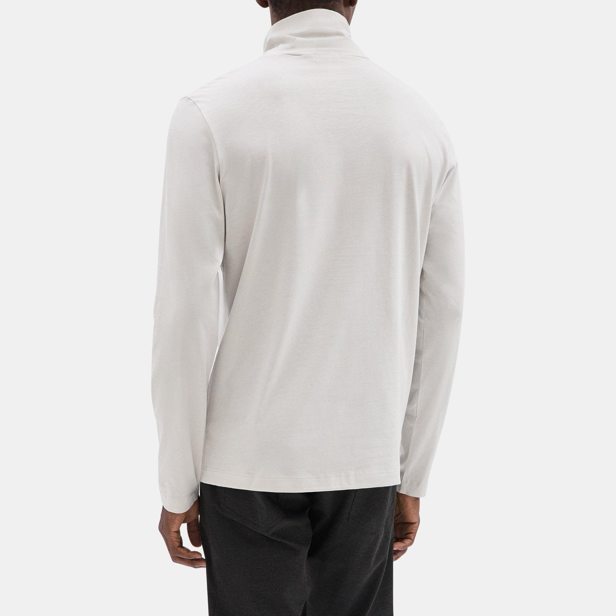 Turtleneck Tee in Organic Cotton