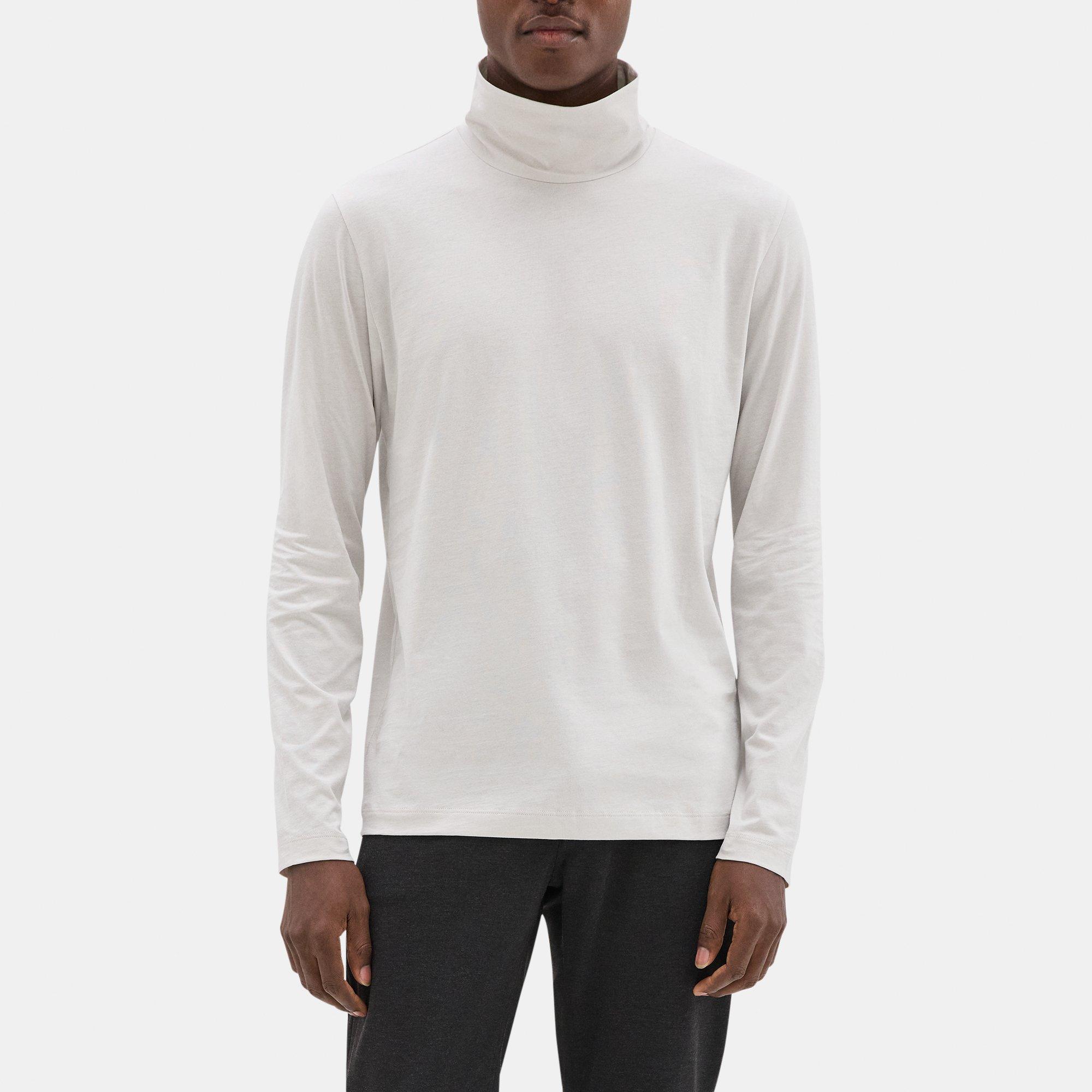 Turtleneck Tee in Organic Cotton