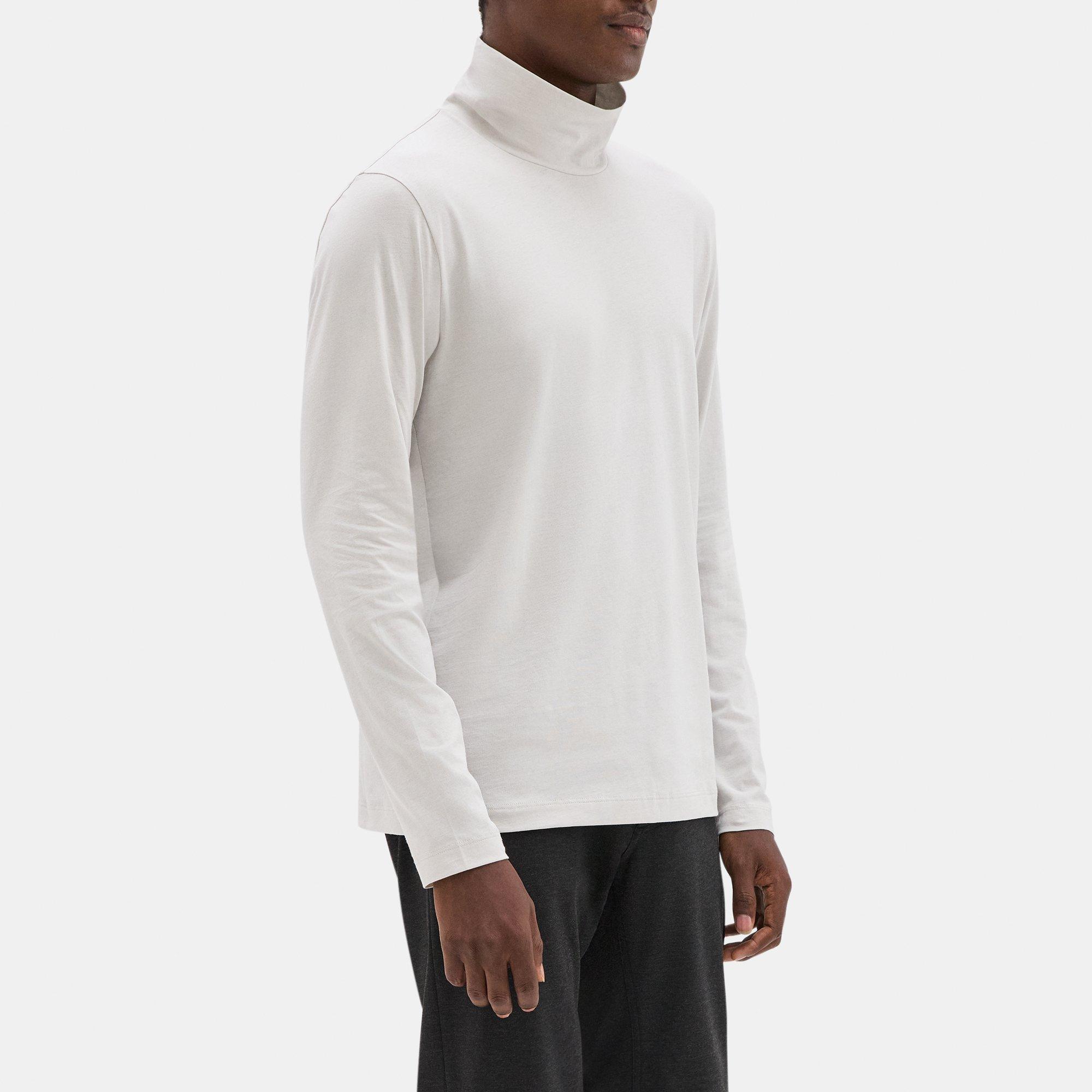 Turtleneck Tee in Organic Cotton