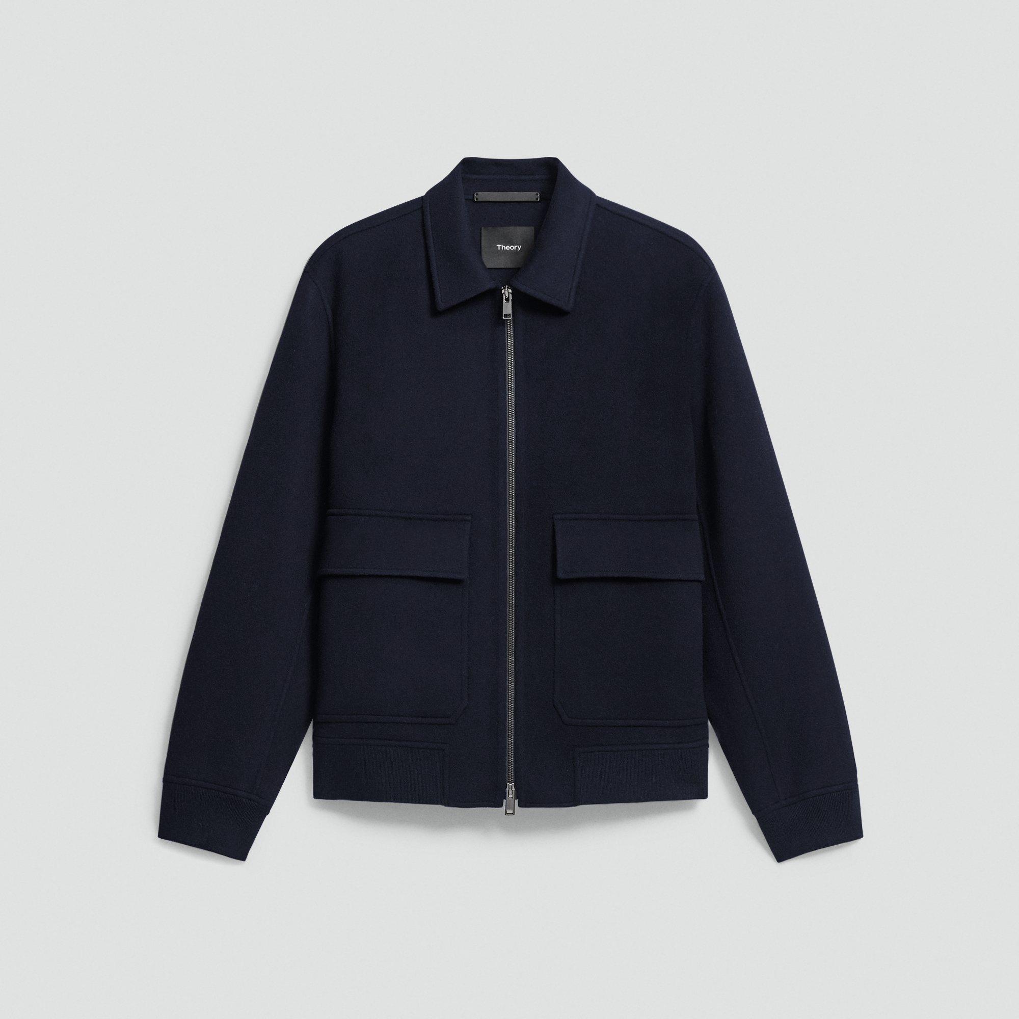 Men's Wool-Cashmere Jacket in Feather | Theory