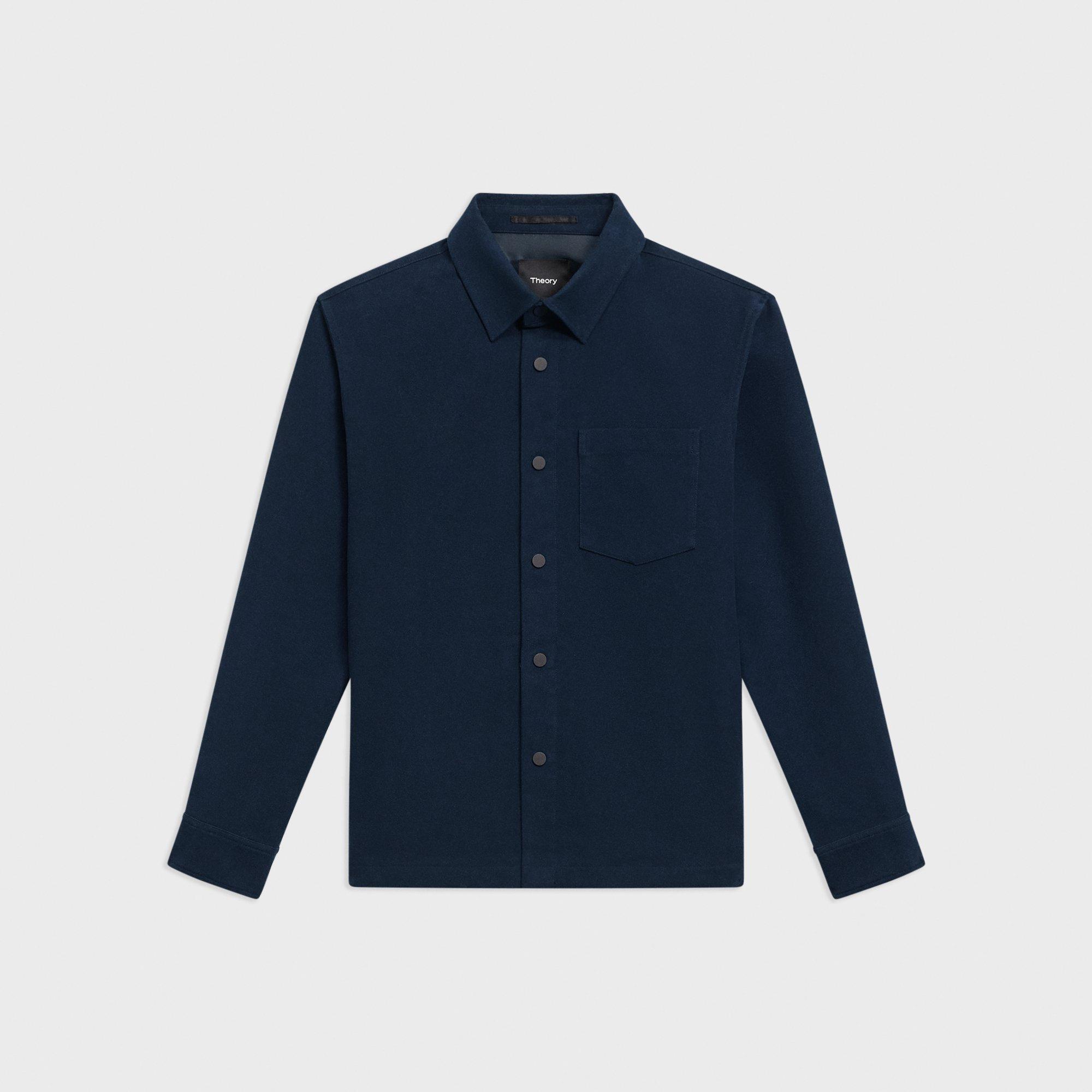 Shirt Jacket in Moleskin Twill