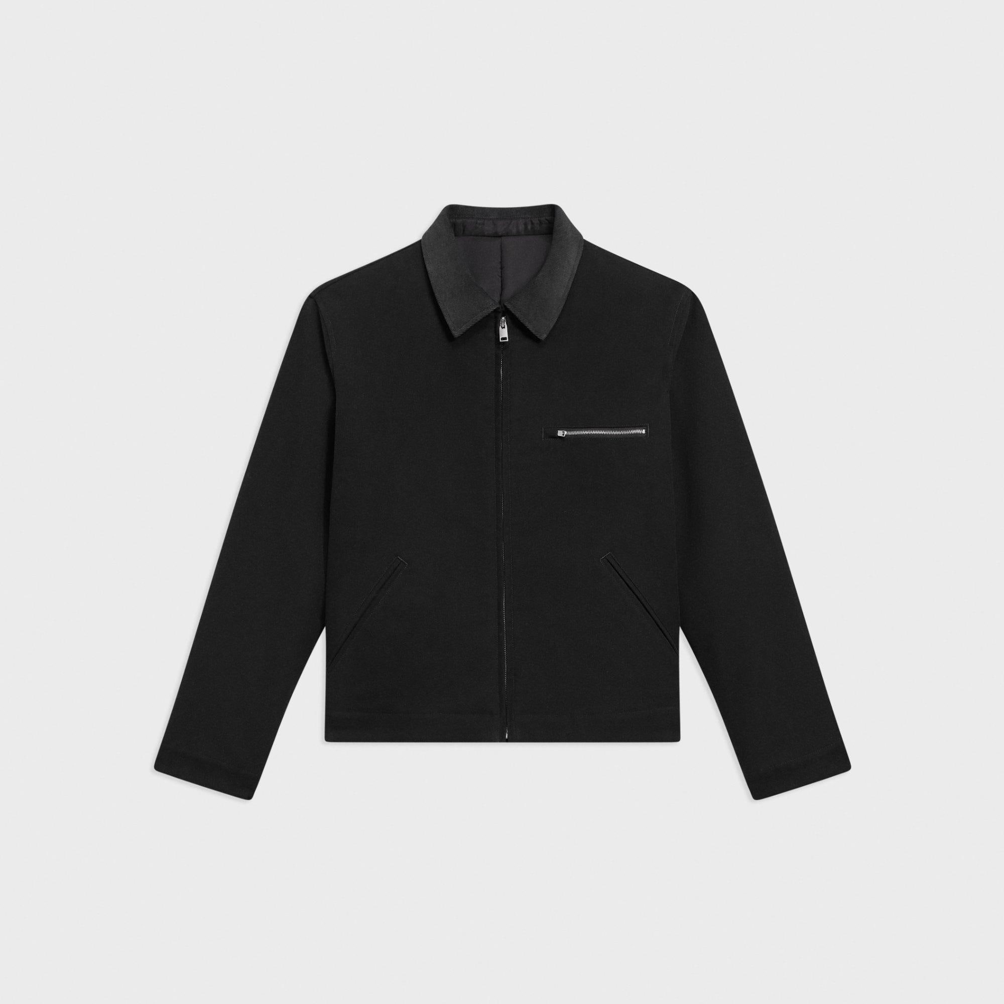 Workwear-Jacke aus Moleskin Twill