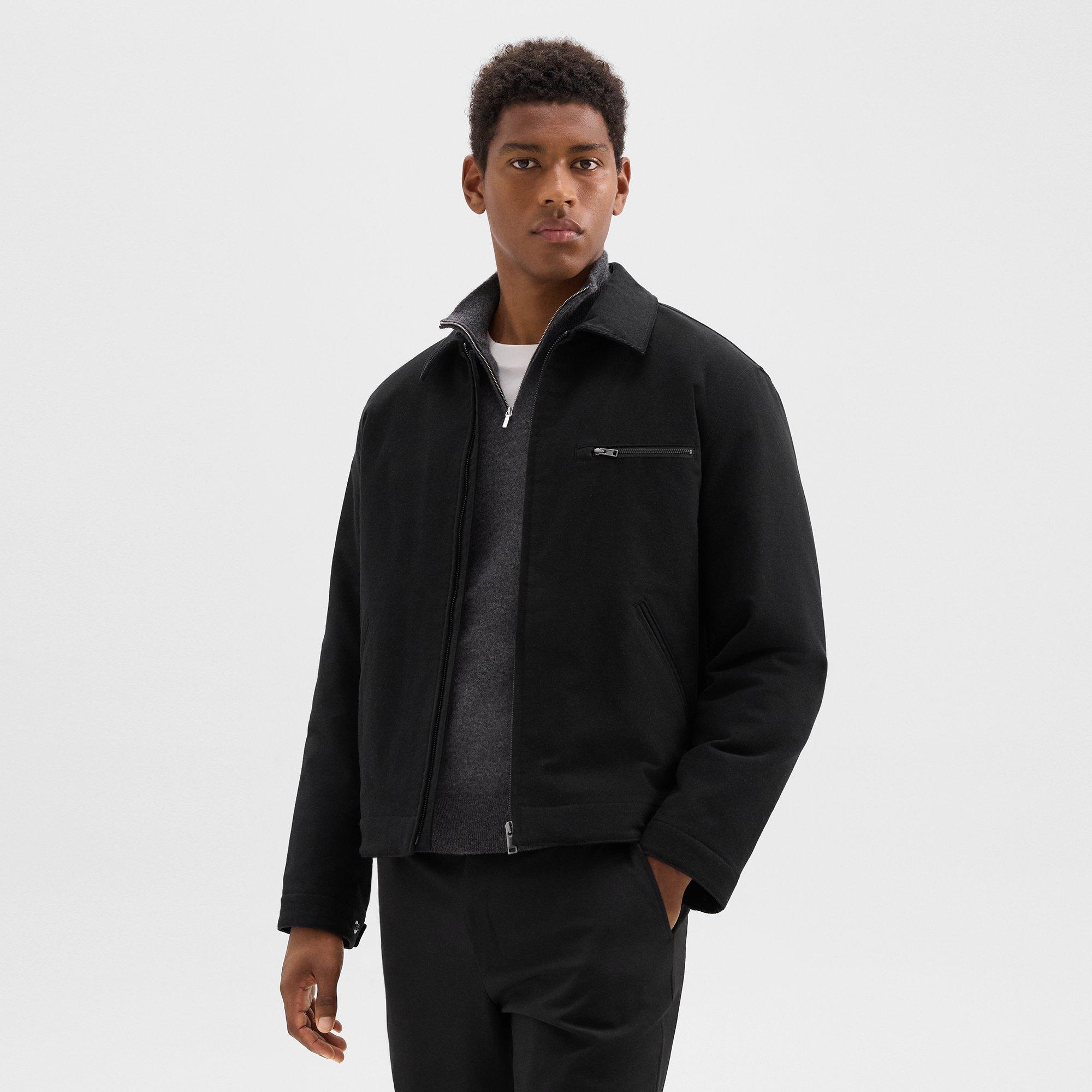 Workwear-Jacke aus Moleskin Twill