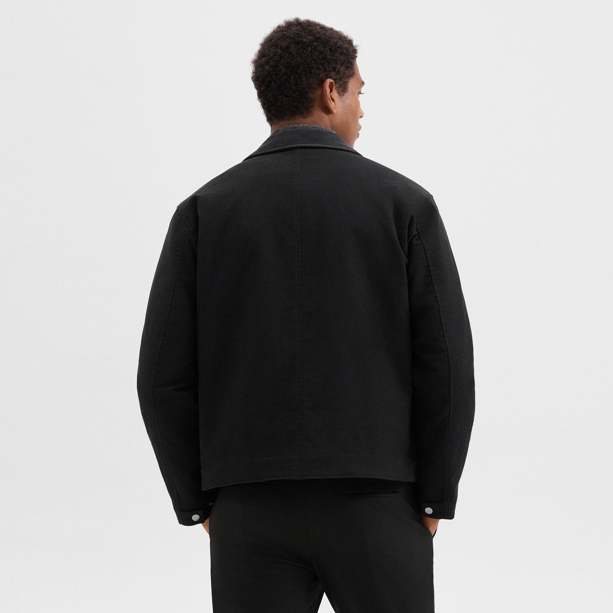 Workwear Jacket in Moleskin Twill