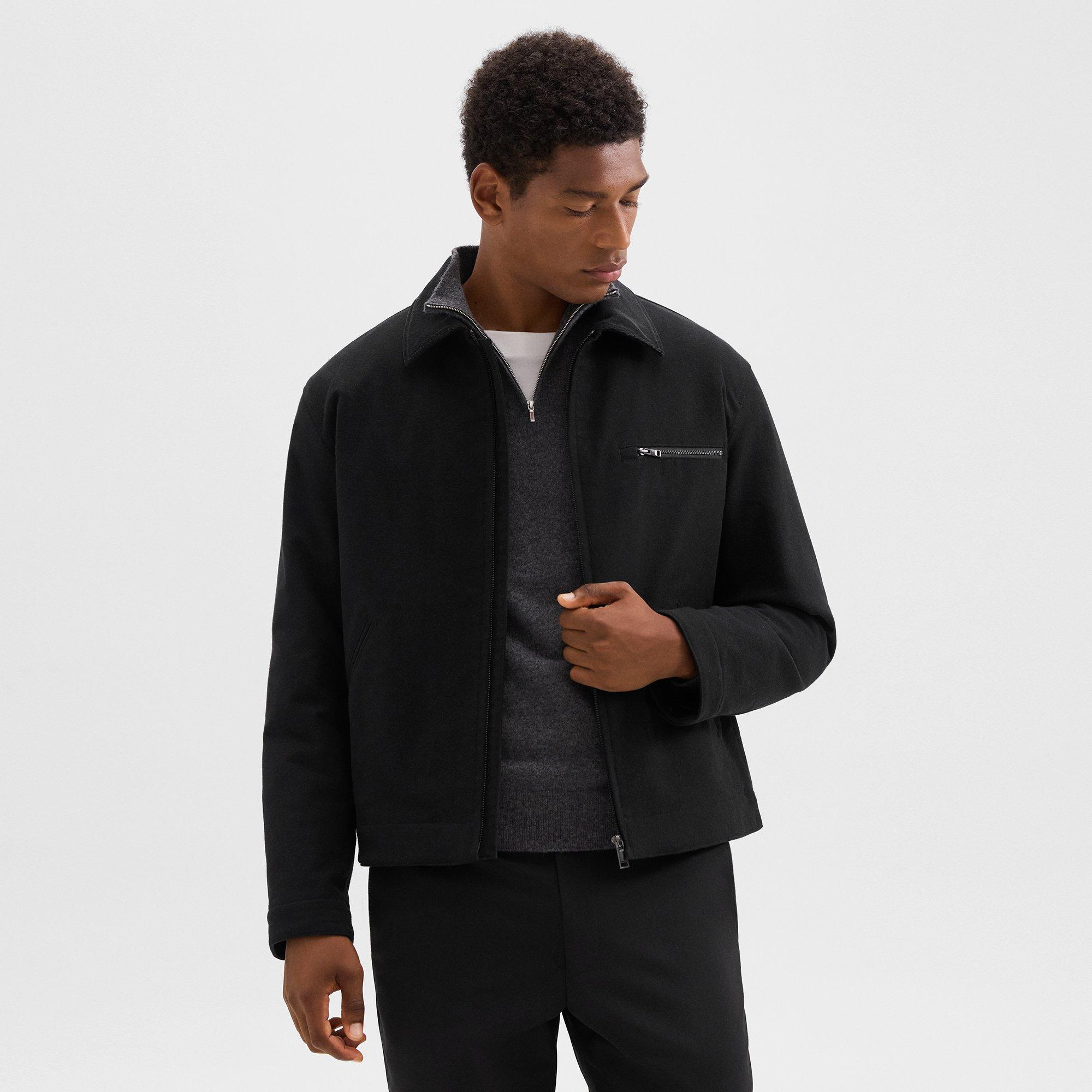 Workwear Jacket in Moleskin Twill