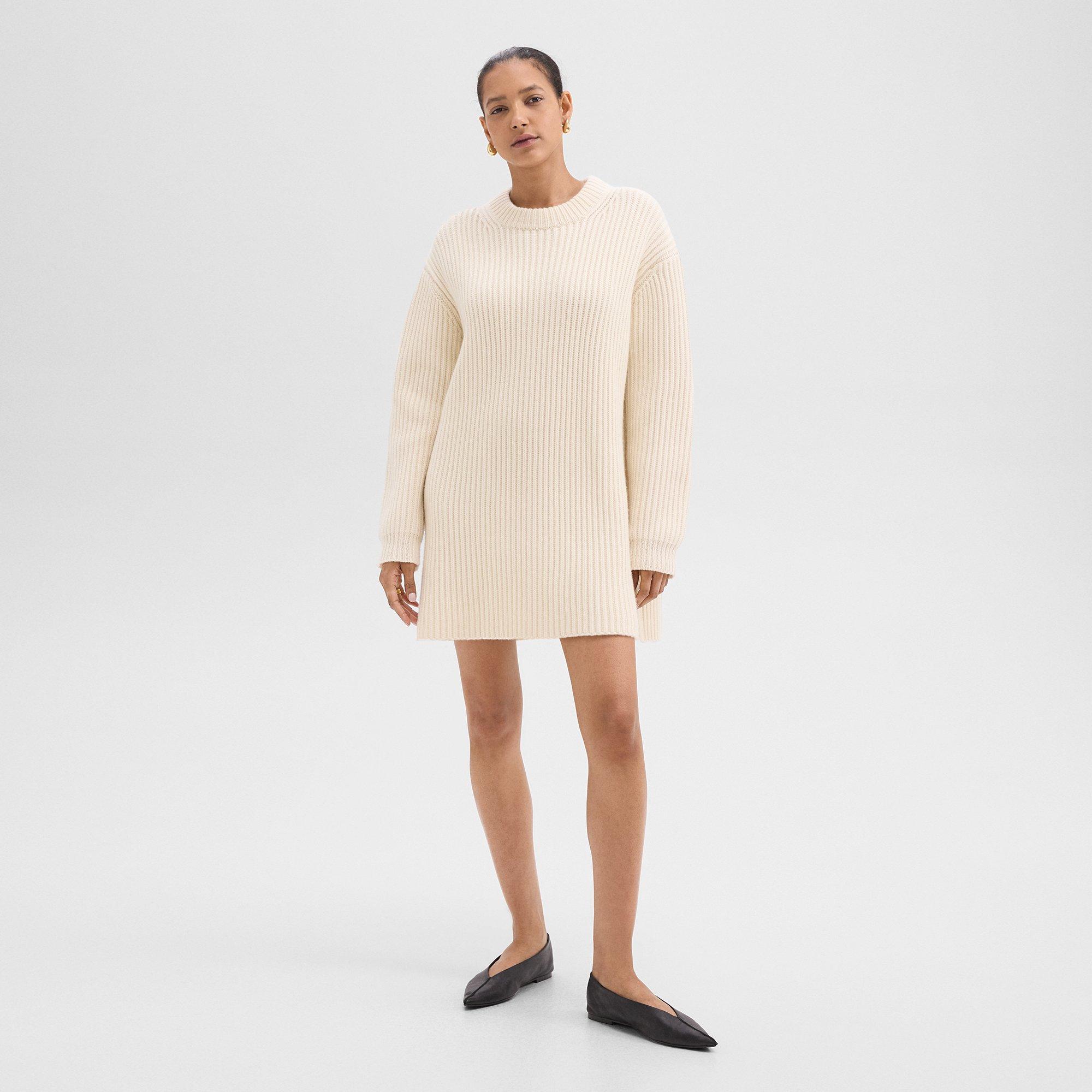 Mini Sweater Dress in Merino Wool